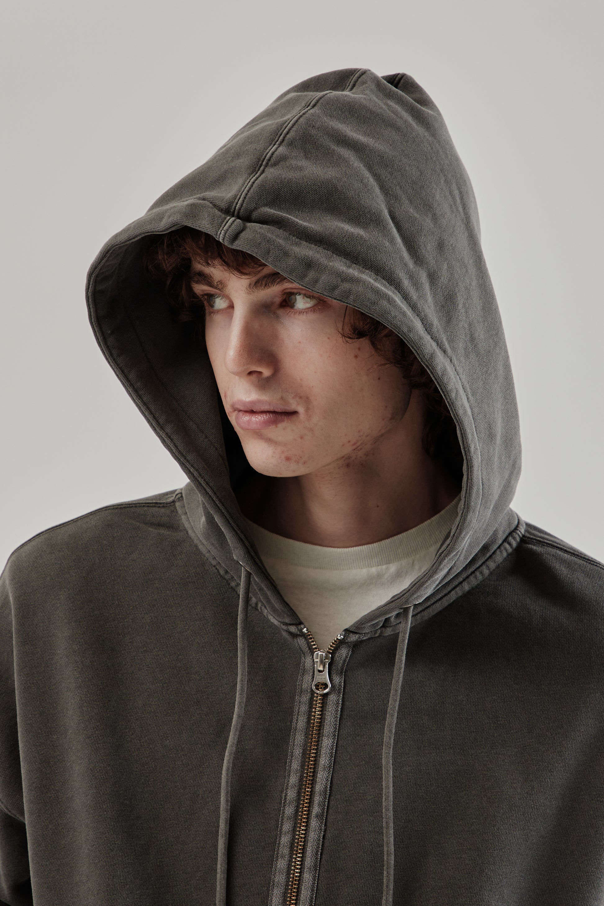 Frizmworks FW25 OG Pigment Dyeing Hood Zipup Parka Charcoal 10