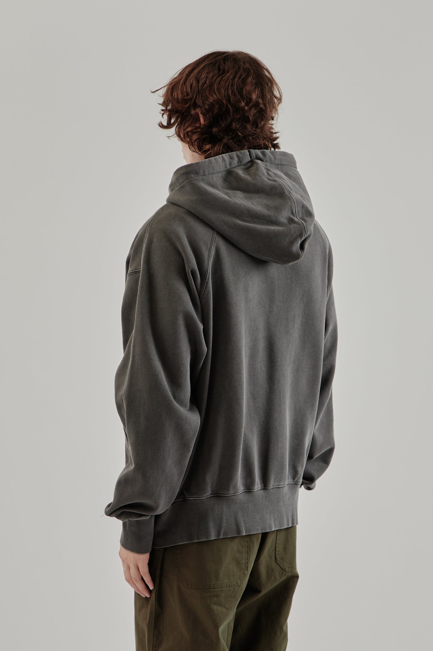 Frizmworks FW25 OG Pigment Dyeing Hood Zipup Parka Charcoal 4