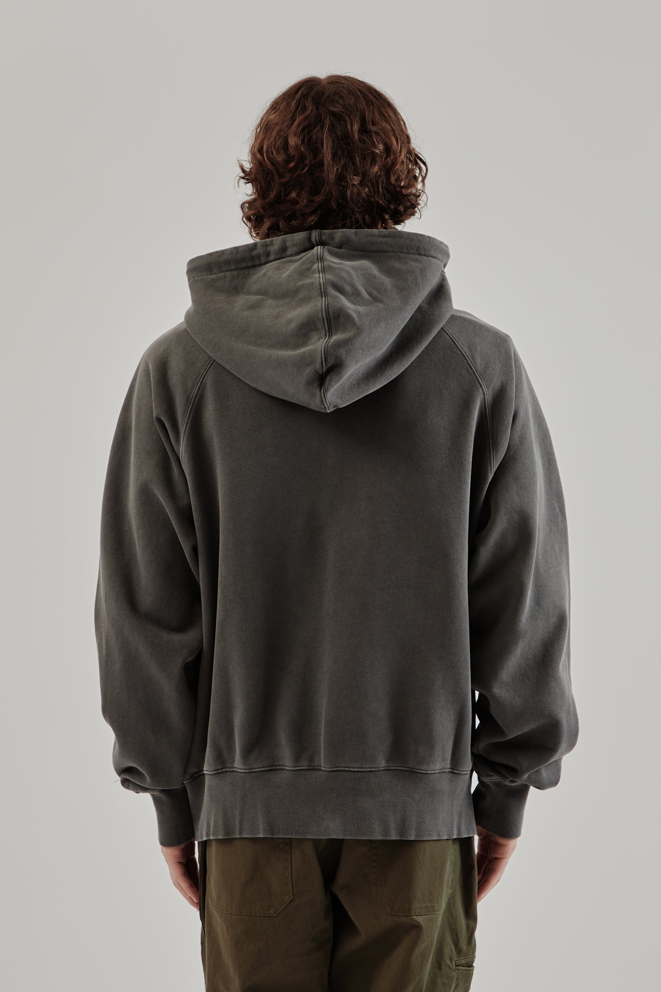 Frizmworks OG Pigment Dyeing Hood Zipup Parka - Charcoal | Wallace