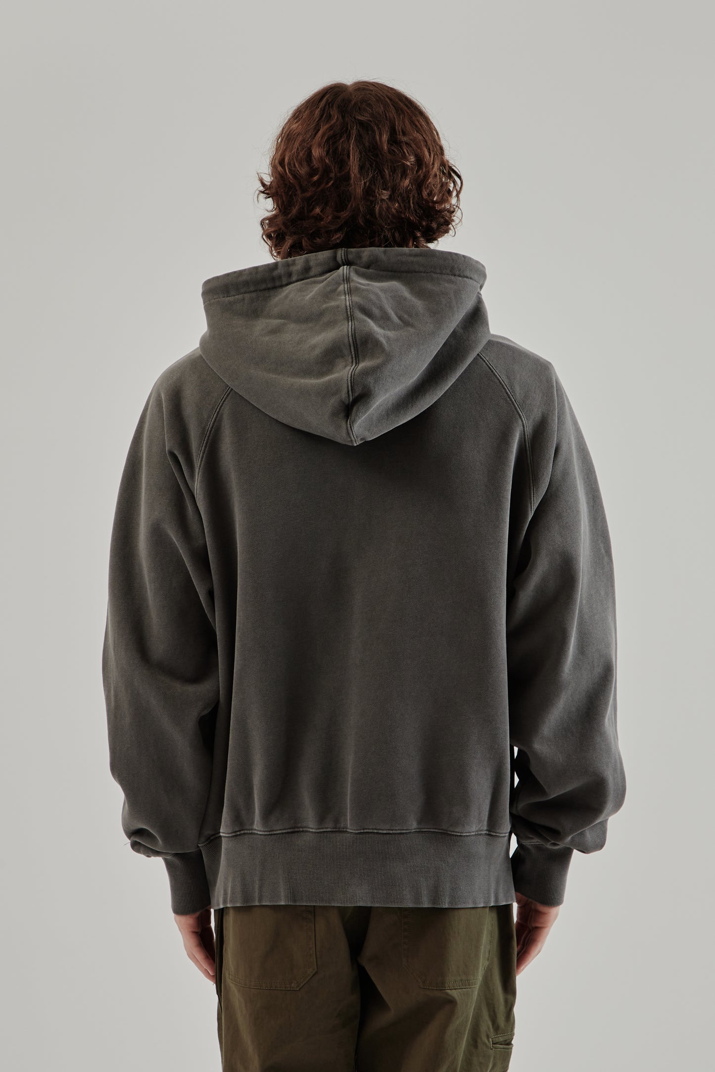 Frizmworks FW25 OG Pigment Dyeing Hood Zipup Parka Charcoal 5