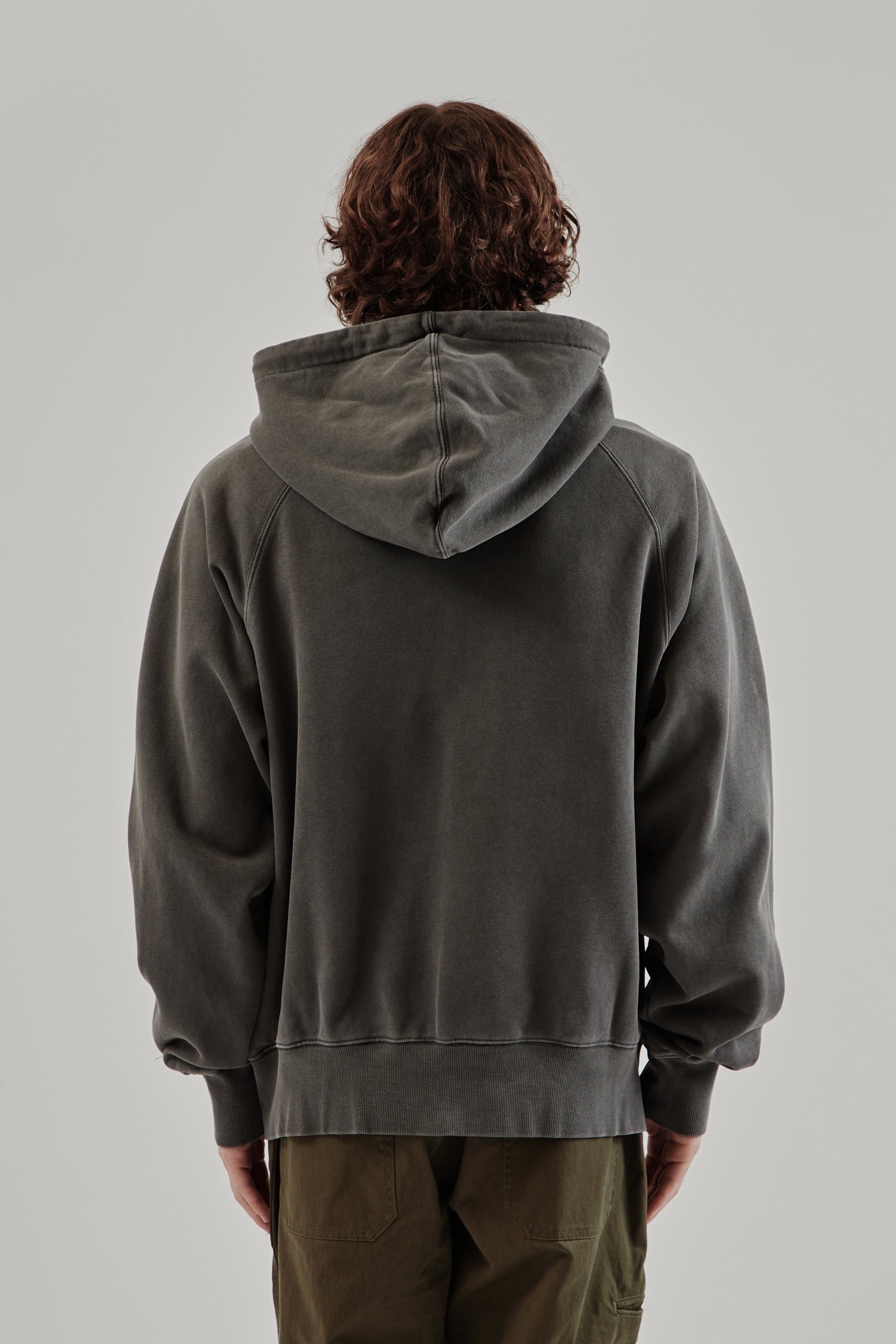 Frizmworks FW25 OG Pigment Dyeing Hood Zipup Parka Charcoal 5