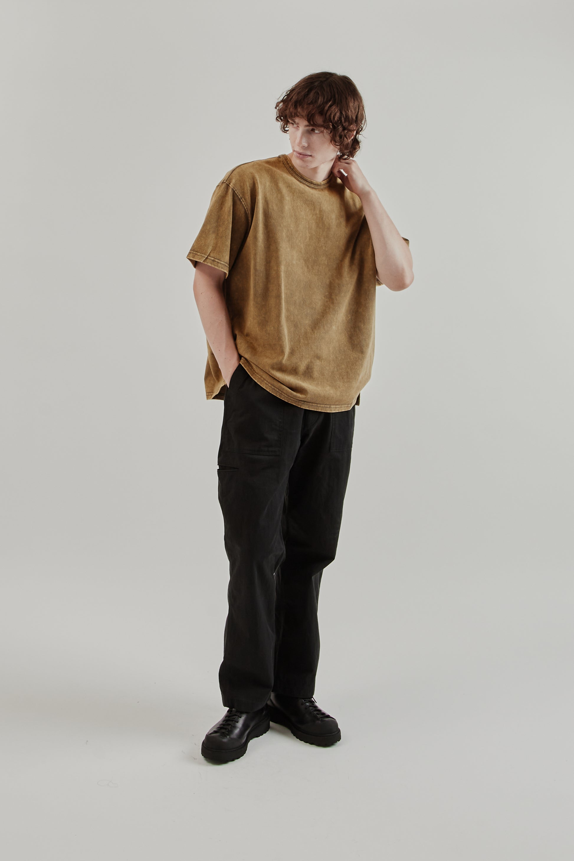 Frizmworks FW25 OG Vintage Dyeing Half Tee Olive 10