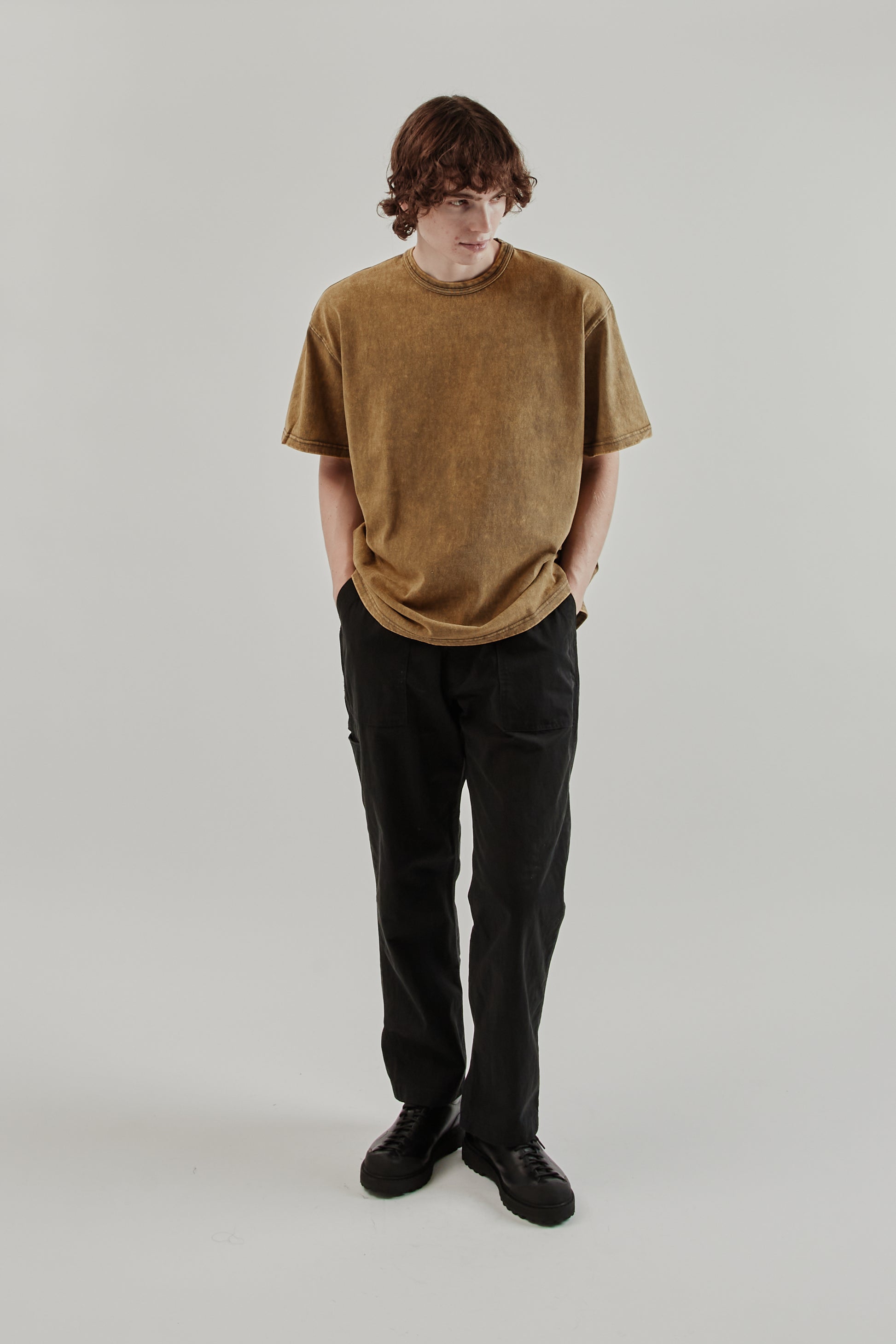 Frizmworks FW25 OG Vintage Dyeing Half Tee Olive 9