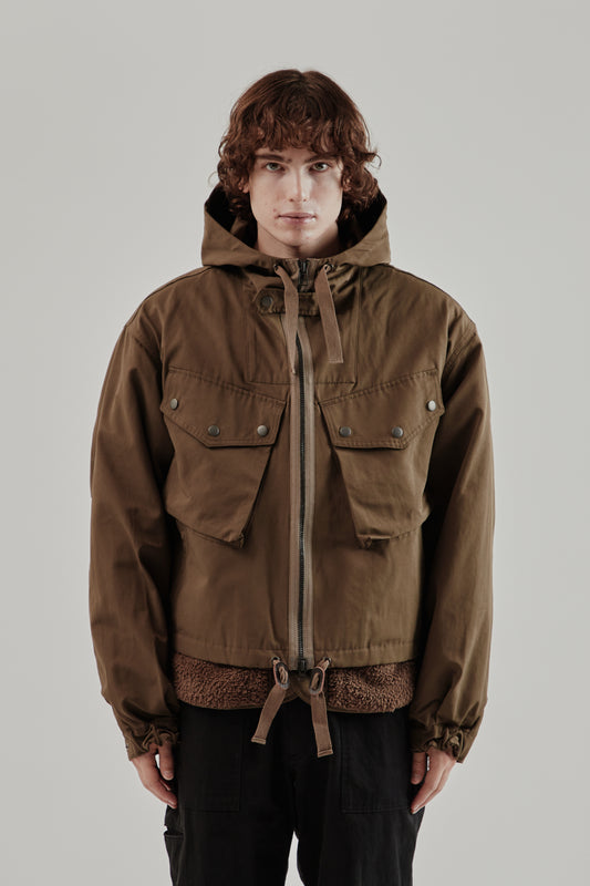 Frizmworks FW25 Smock Hooded Parka Olive 1