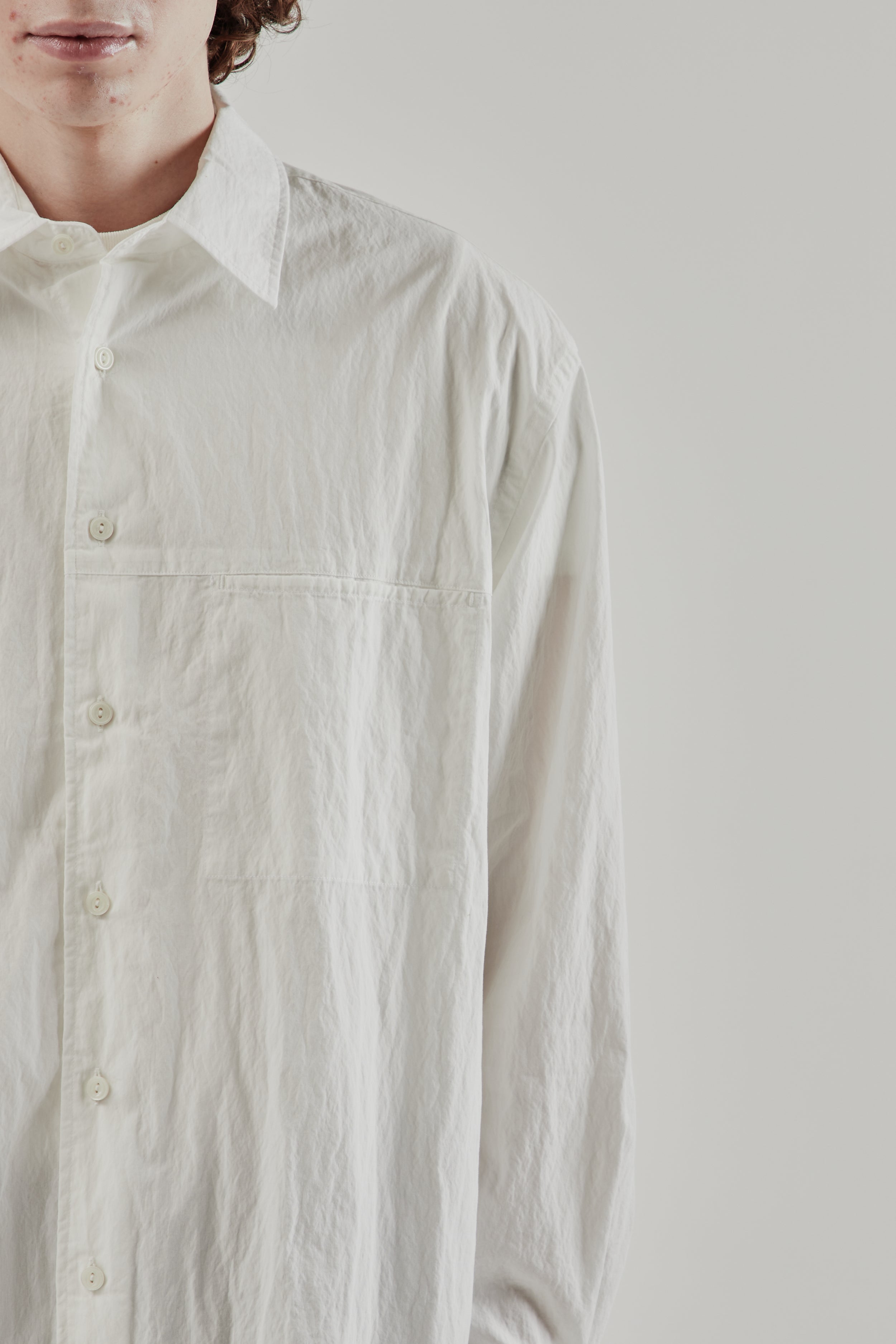 Frizmworks Soft Touch Relaxed Shirt - White | Wallace