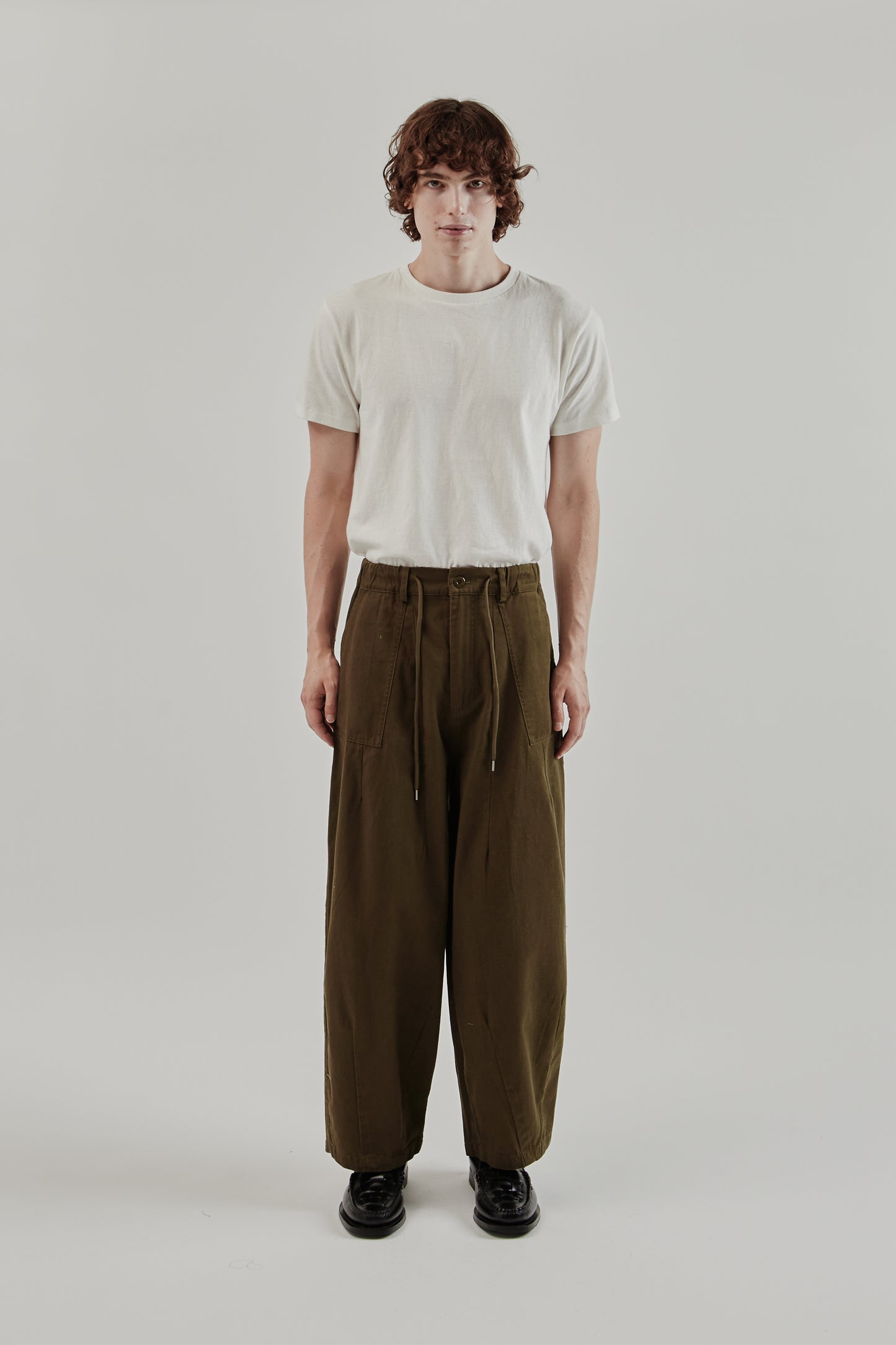 Frizmworks FW25 Twill Balloon Pants Olive 1