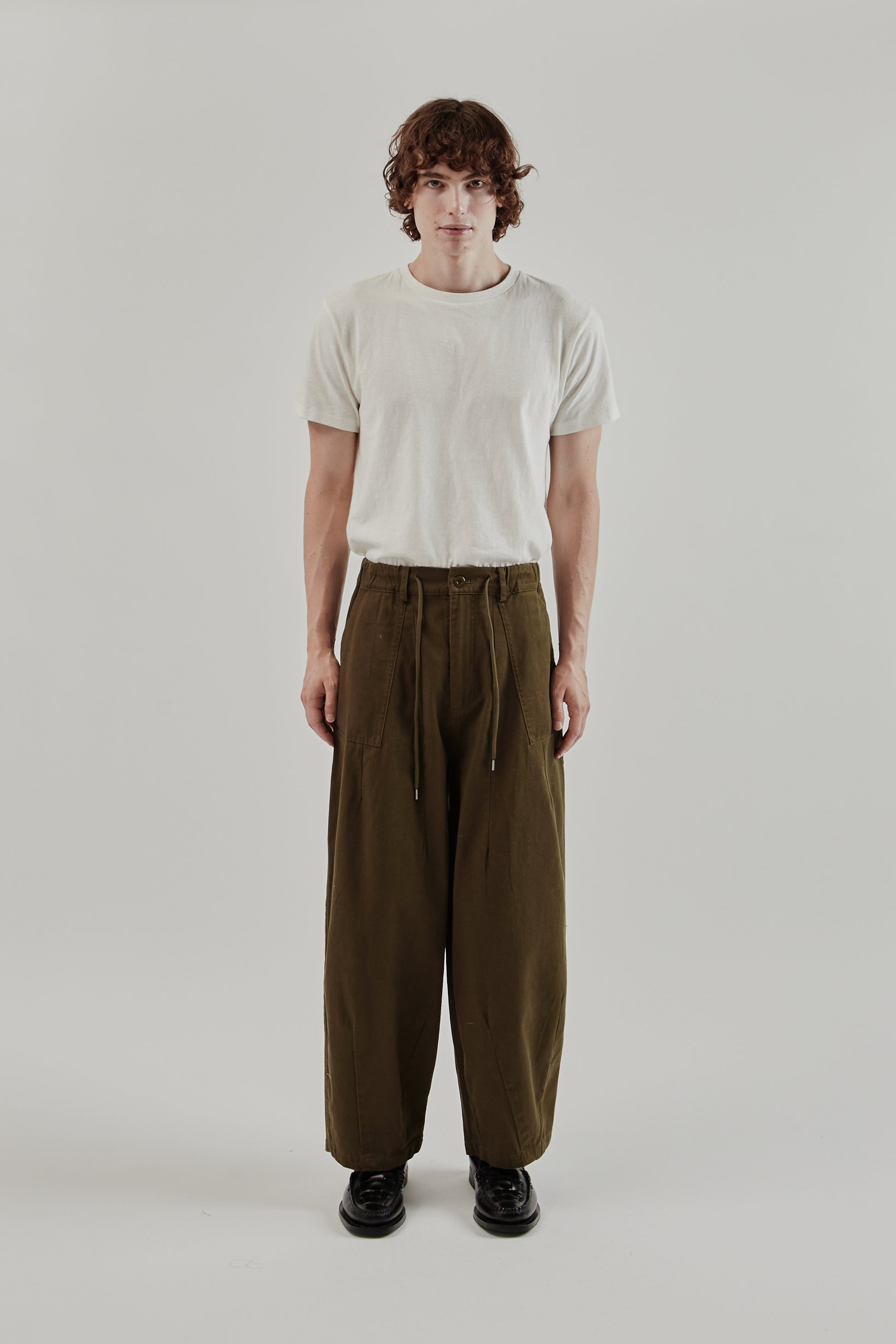 Frizmworks FW25 Twill Balloon Pants Olive 1
