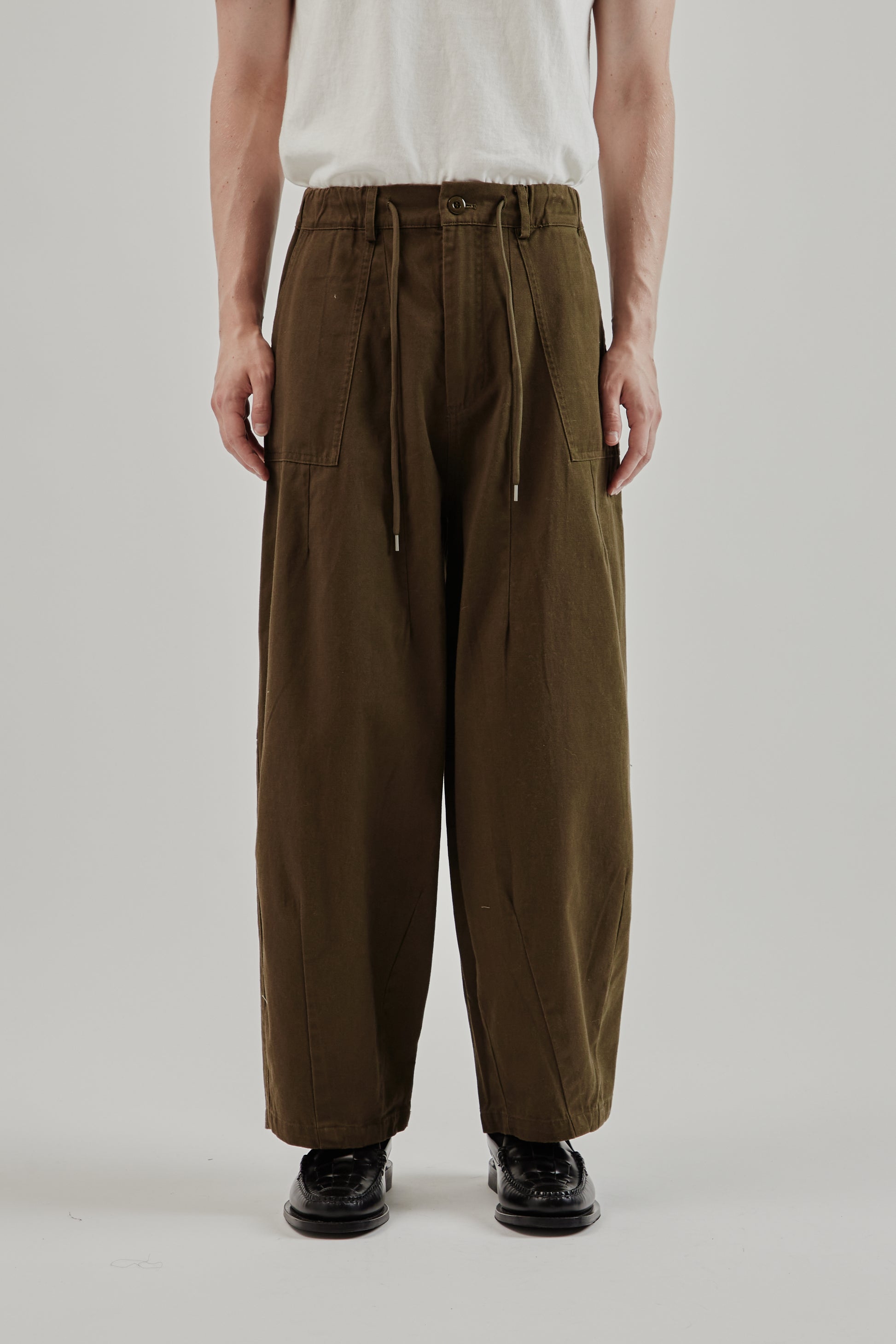 Frizmworks FW25 Twill Balloon Pants Olive 2