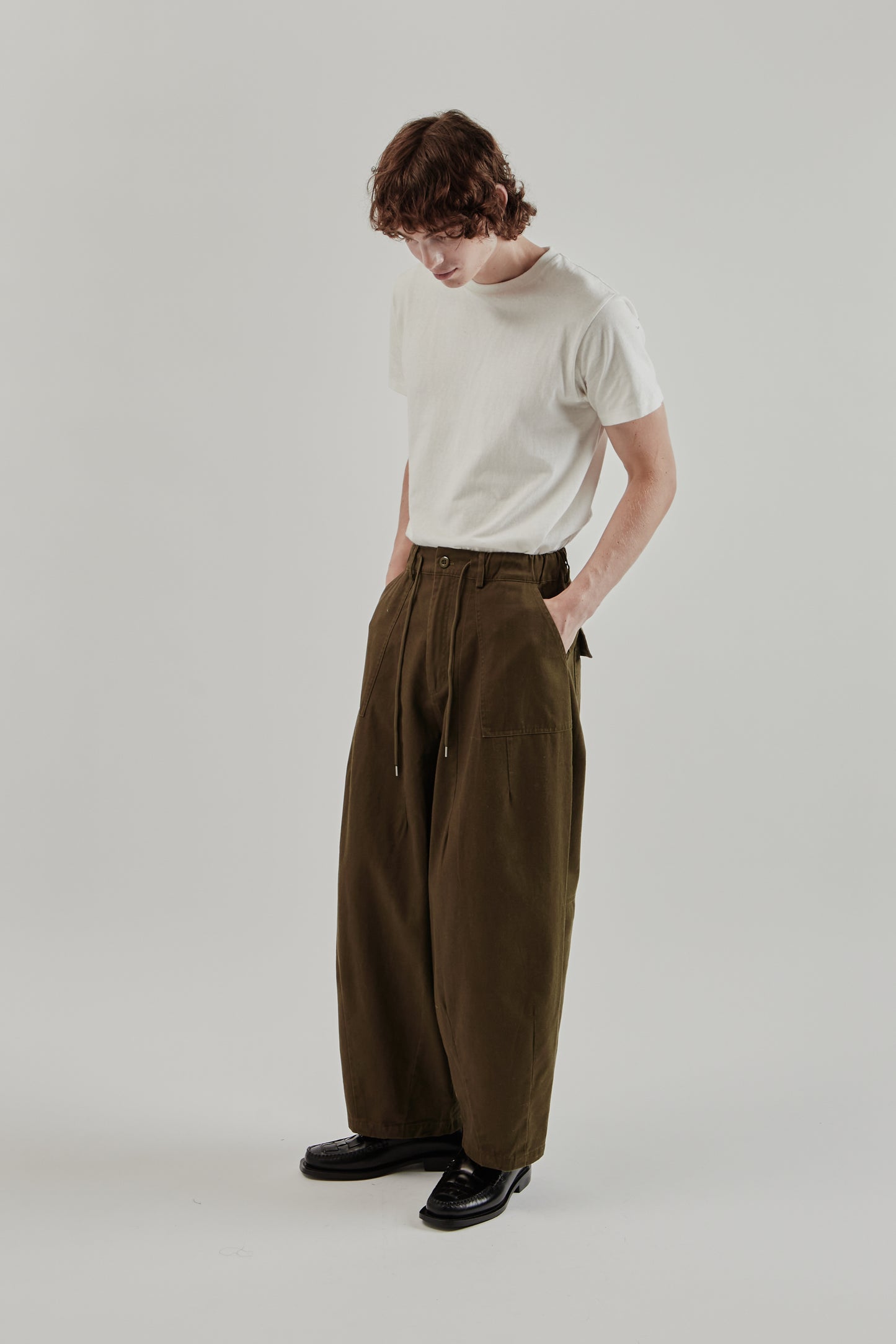 Frizmworks FW25 Twill Balloon Pants Olive 8