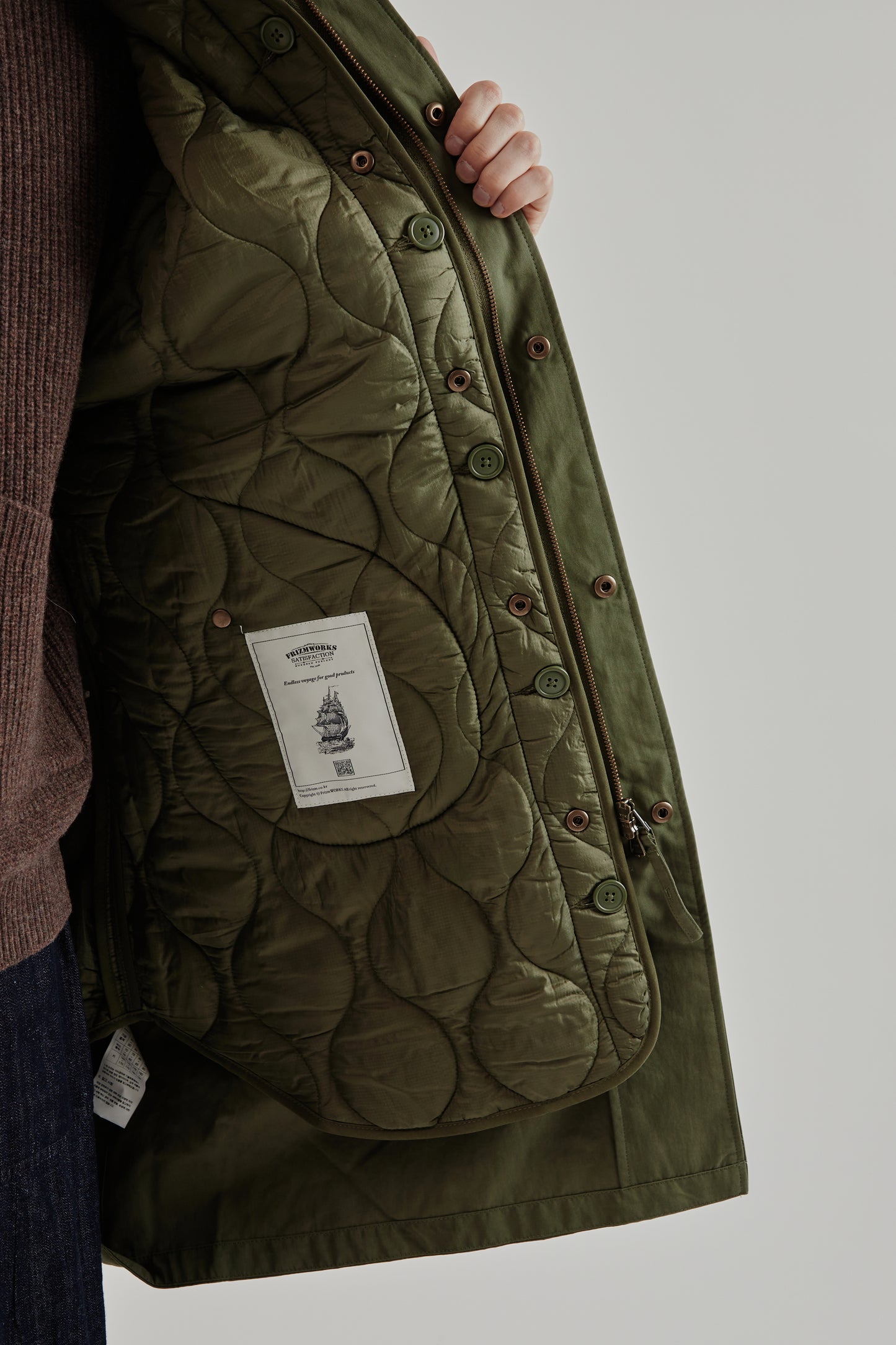 Frizmworks FW25 Vicent M1965 Fishtail Parka Olive 27