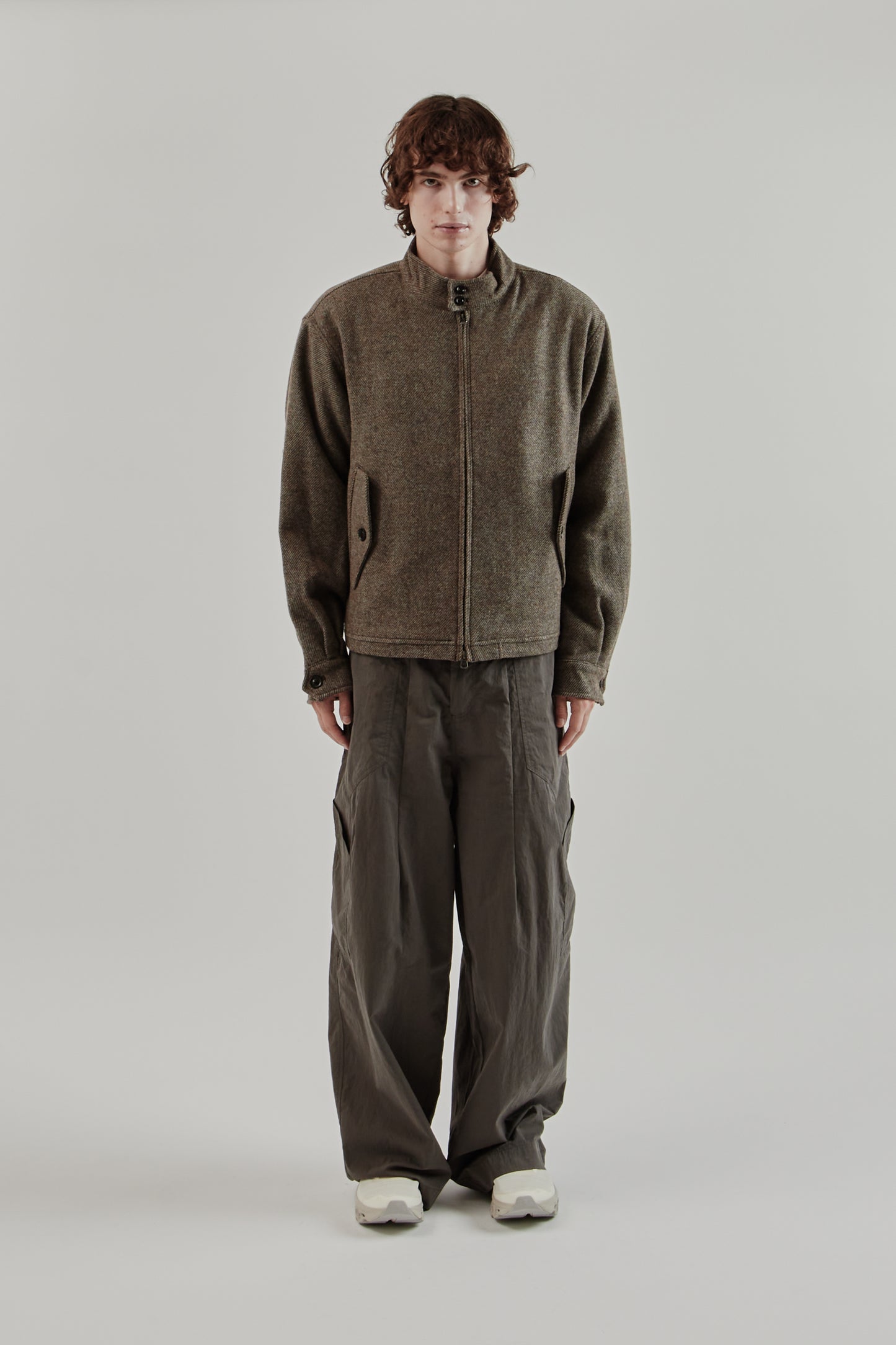 Frizmworks FW25 Wool Harrington jacket Gray 1