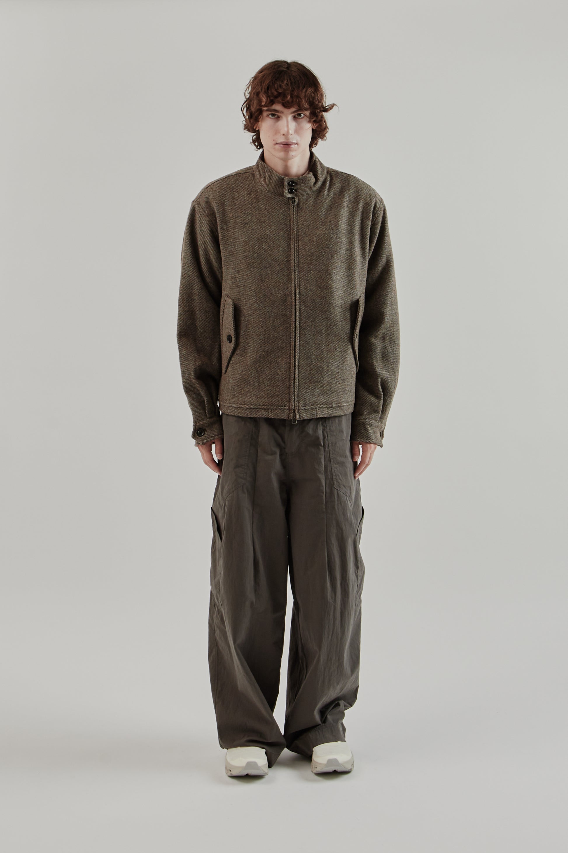 Frizmworks FW25 Wool Harrington jacket Gray 1