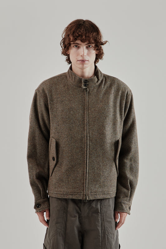 Frizmworks FW25 Wool Harrington jacket Gray 2