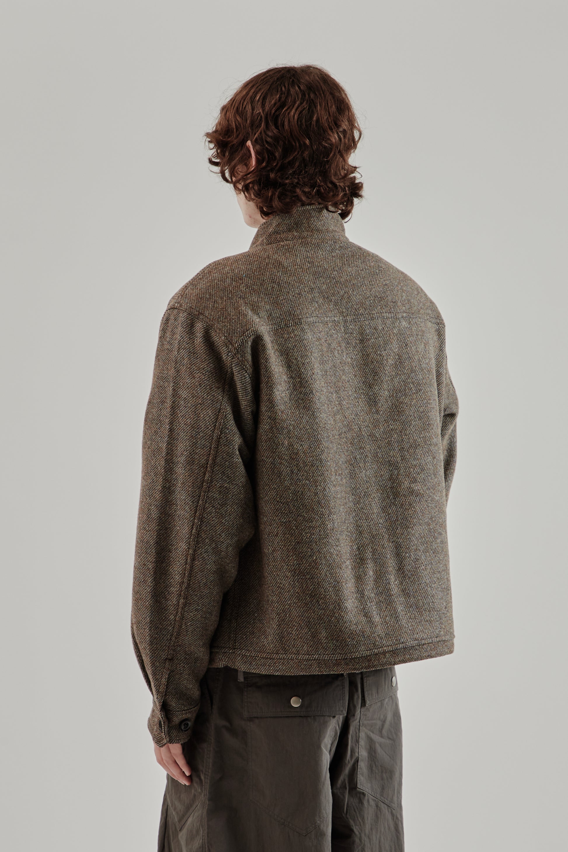 Frizmworks FW25 Wool Harrington jacket Gray 4