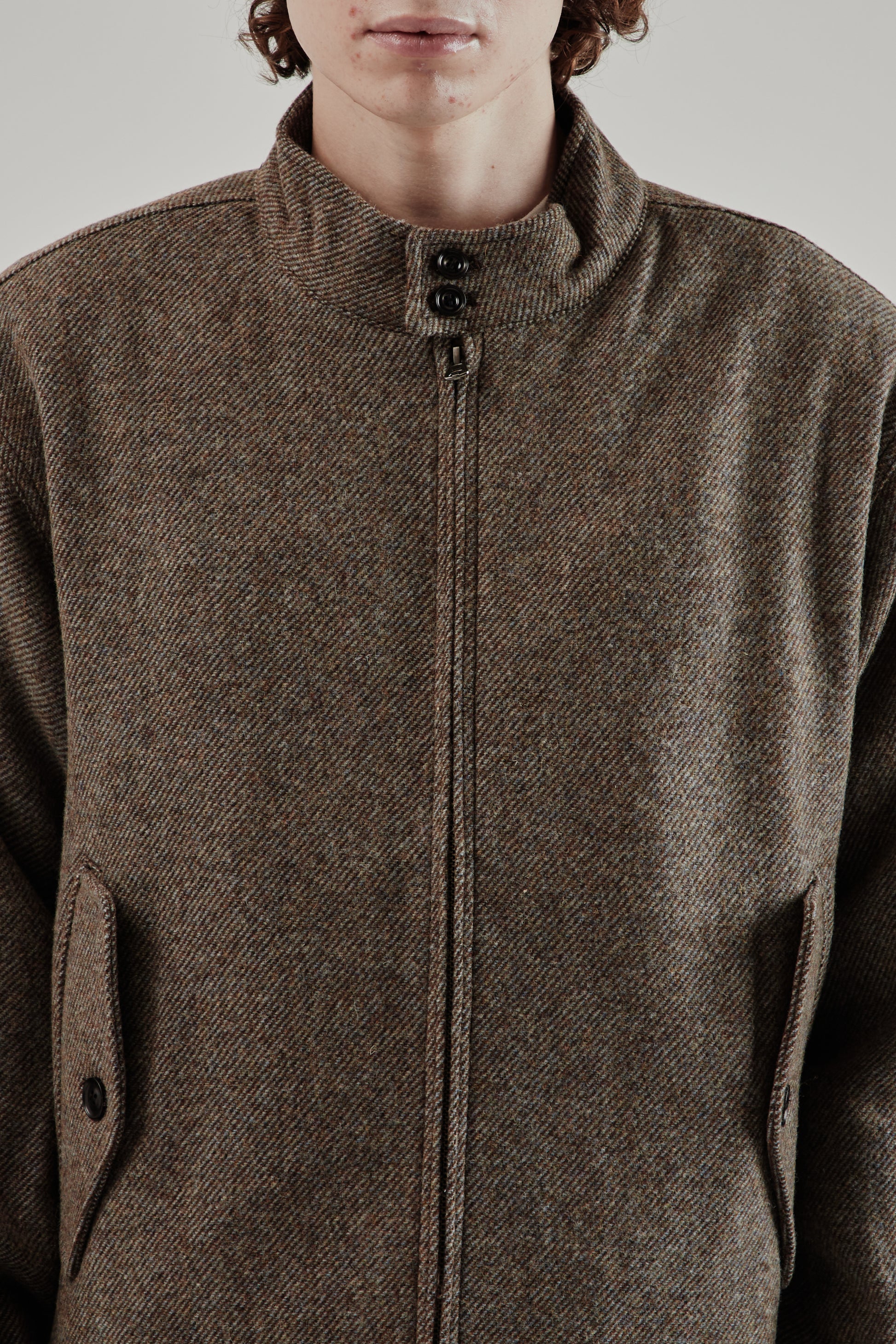 Frizmworks FW25 Wool Harrington jacket Gray 6