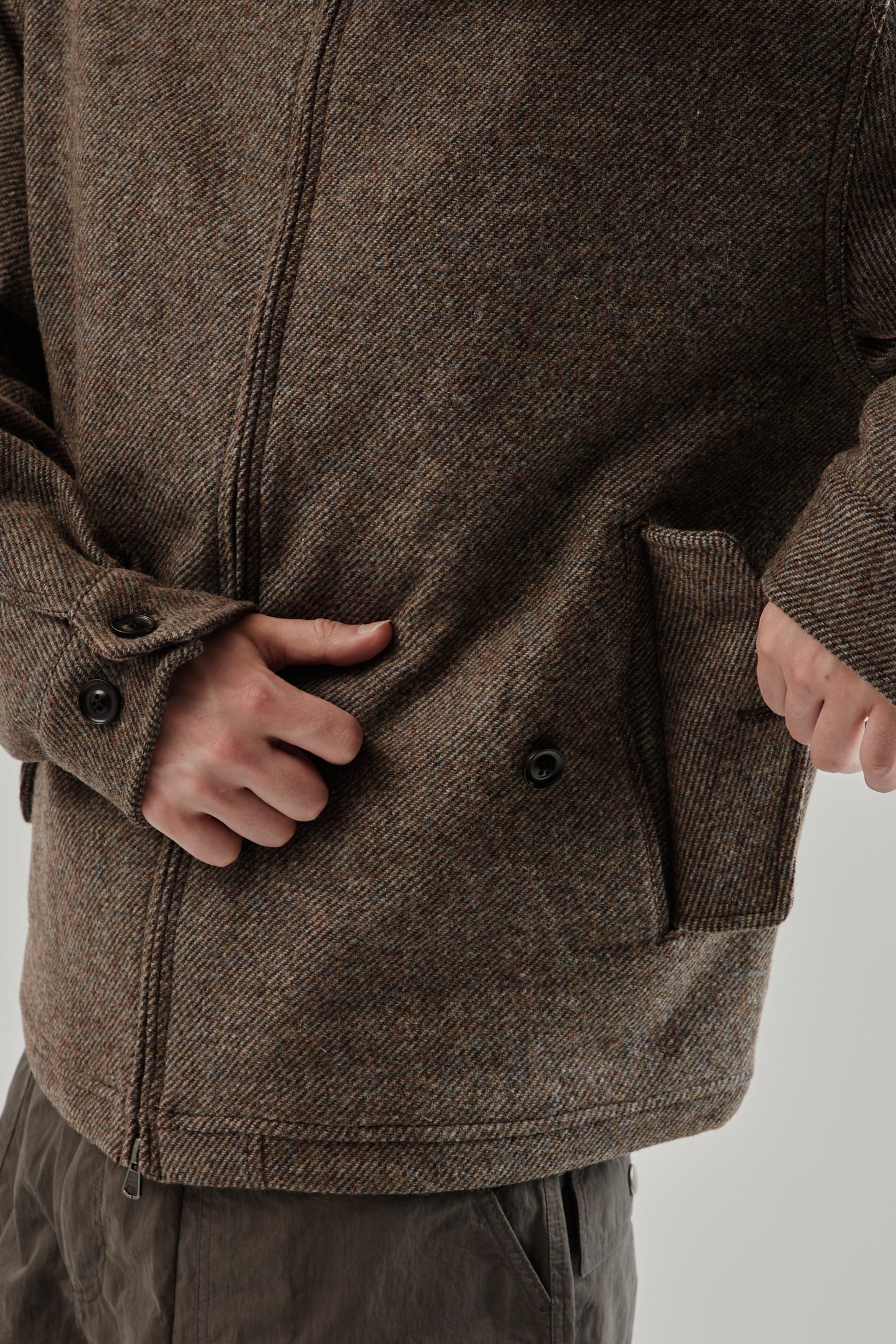 Frizmworks FW25 Wool Harrington jacket Gray 9