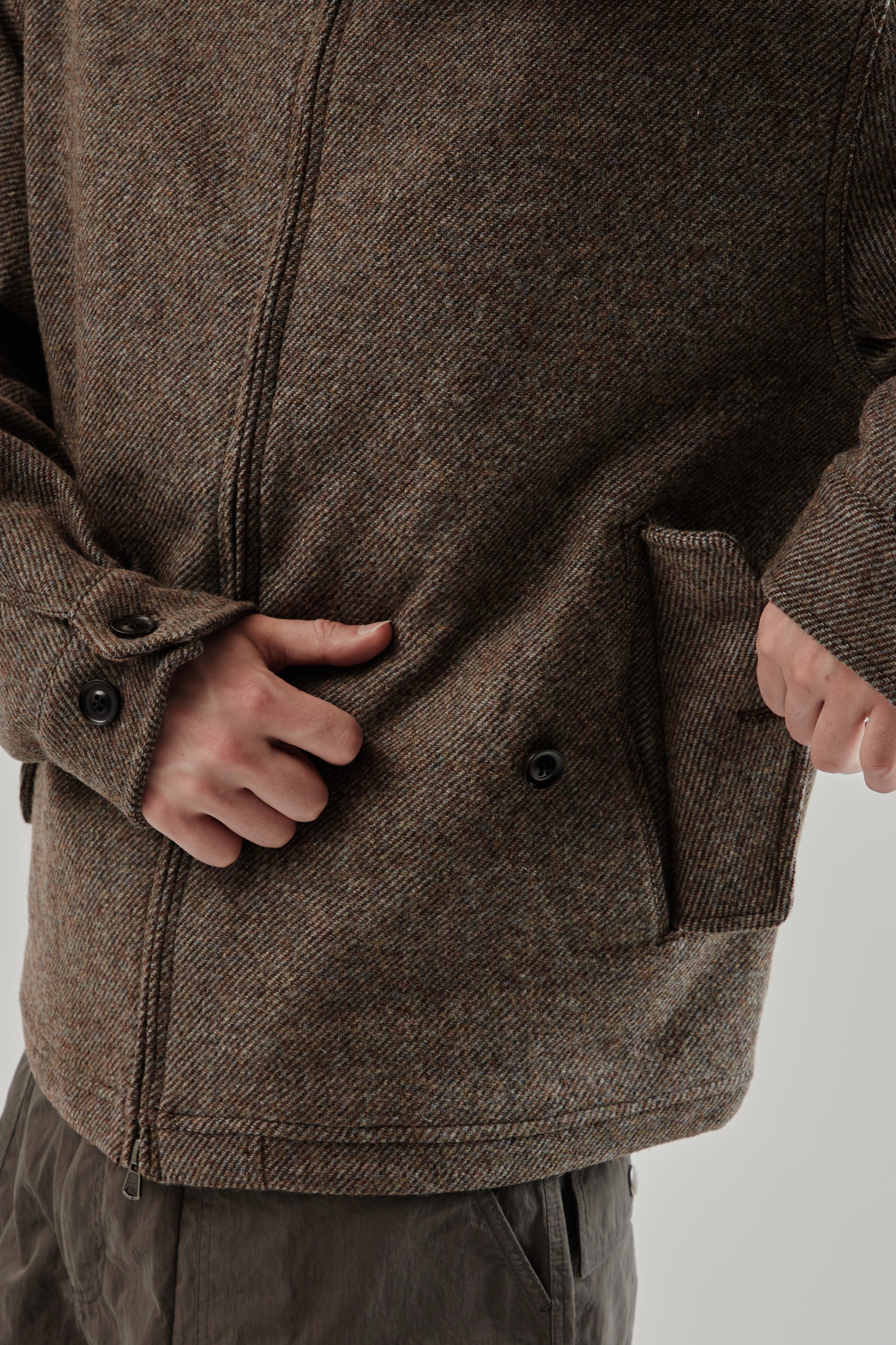 Frizmworks FW25 Wool Harrington jacket Gray 9