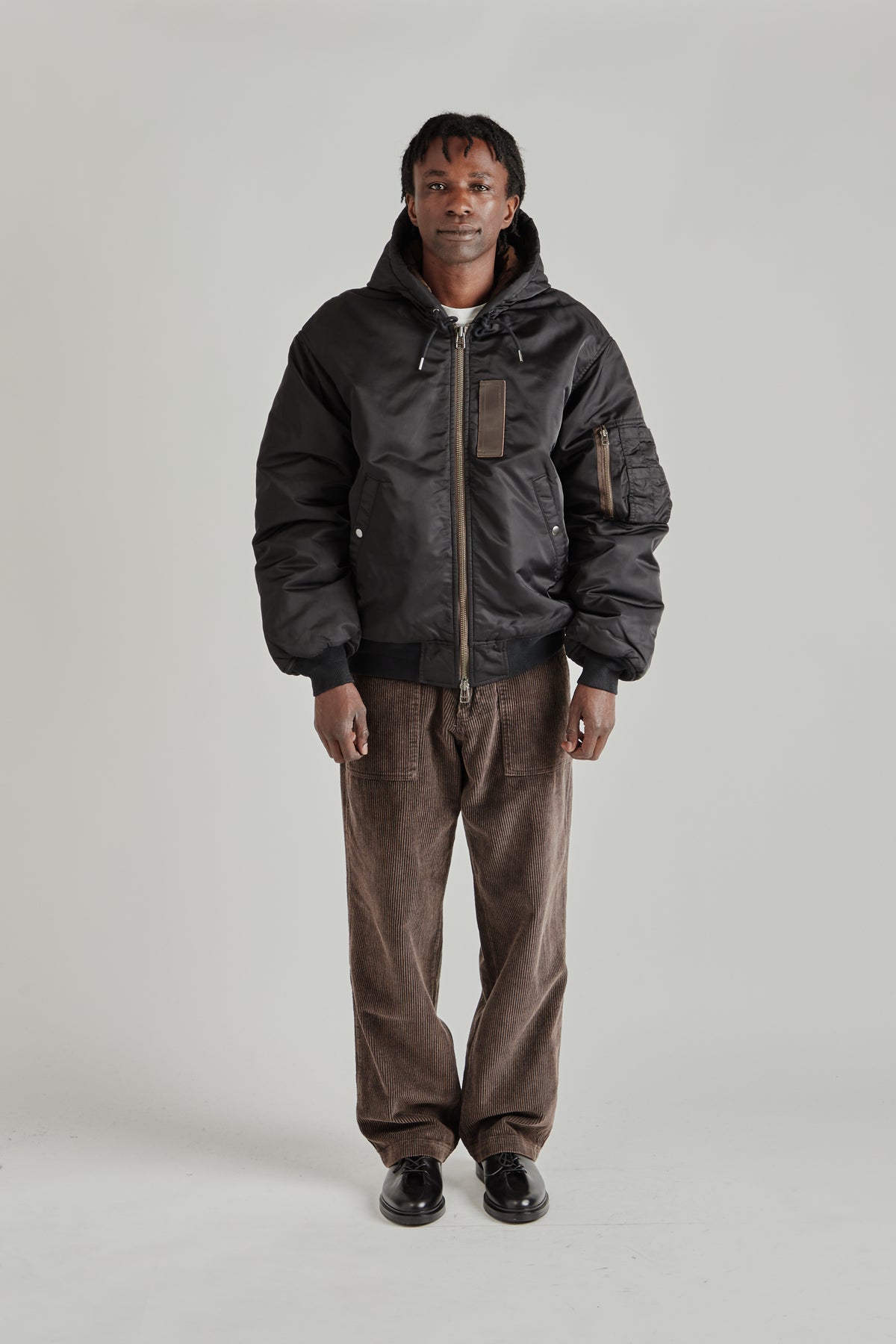 Frizmworks FW26 ACTIVE MA-1 HOODED PARKA Black0482