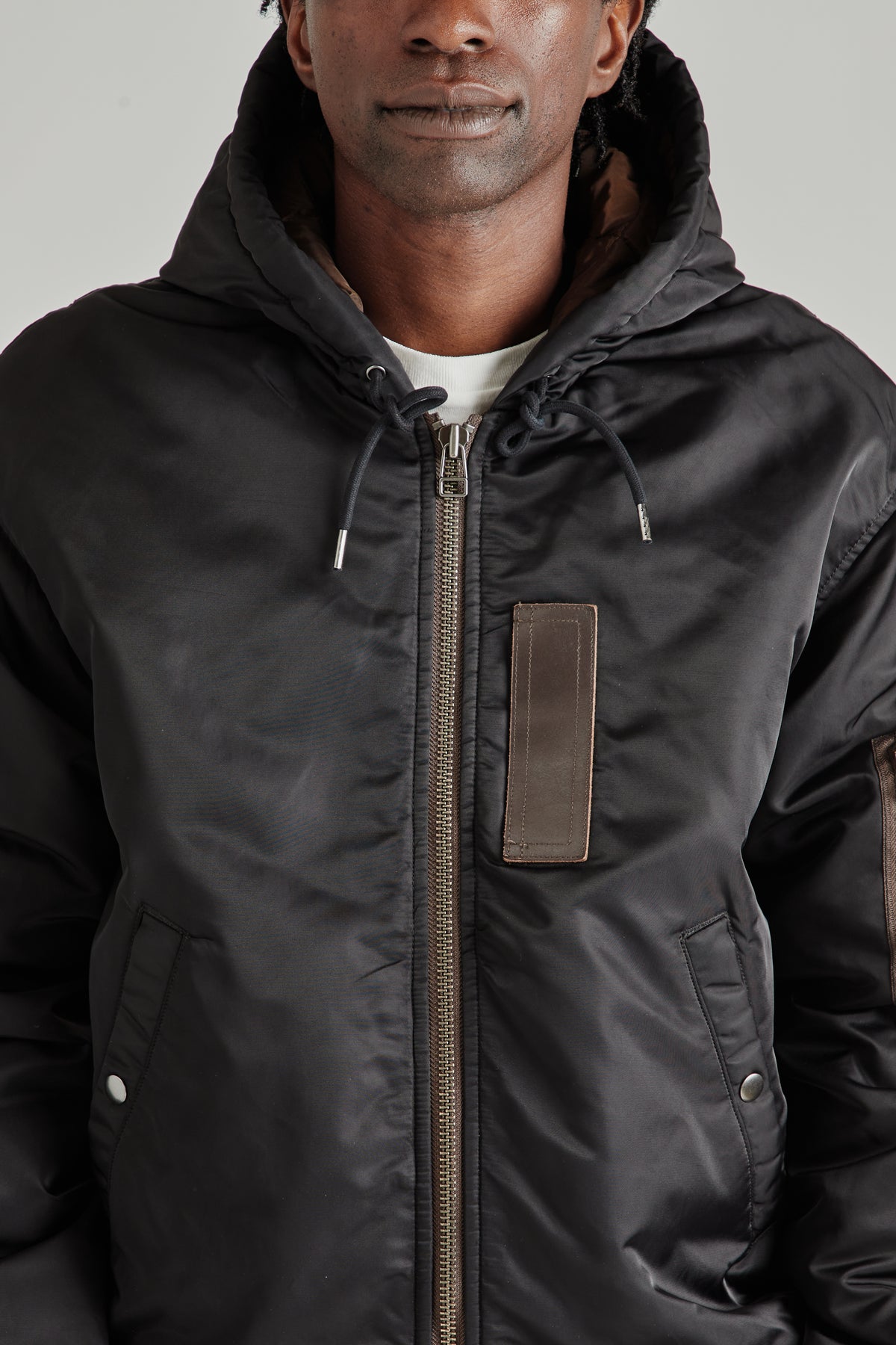 Frizmworks FW26 ACTIVE MA-1 HOODED PARKA Black0495
