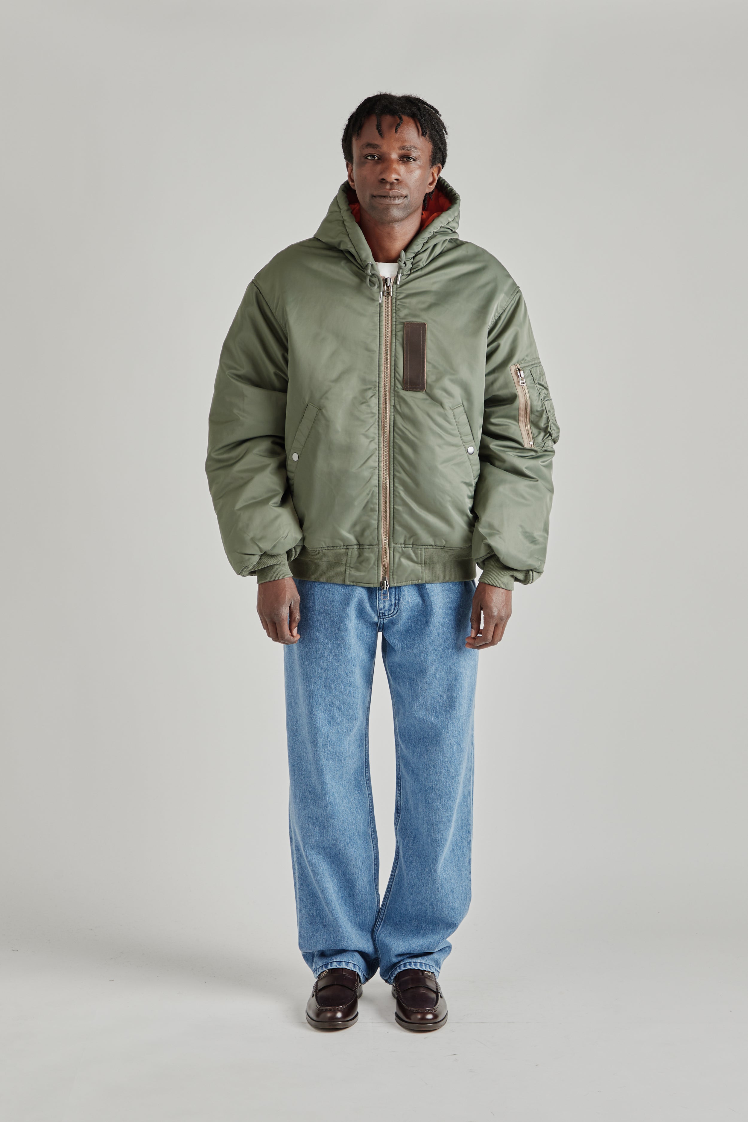 Frizmworks Active MA-1 Hood Parka Olive | Wallace Mercantile