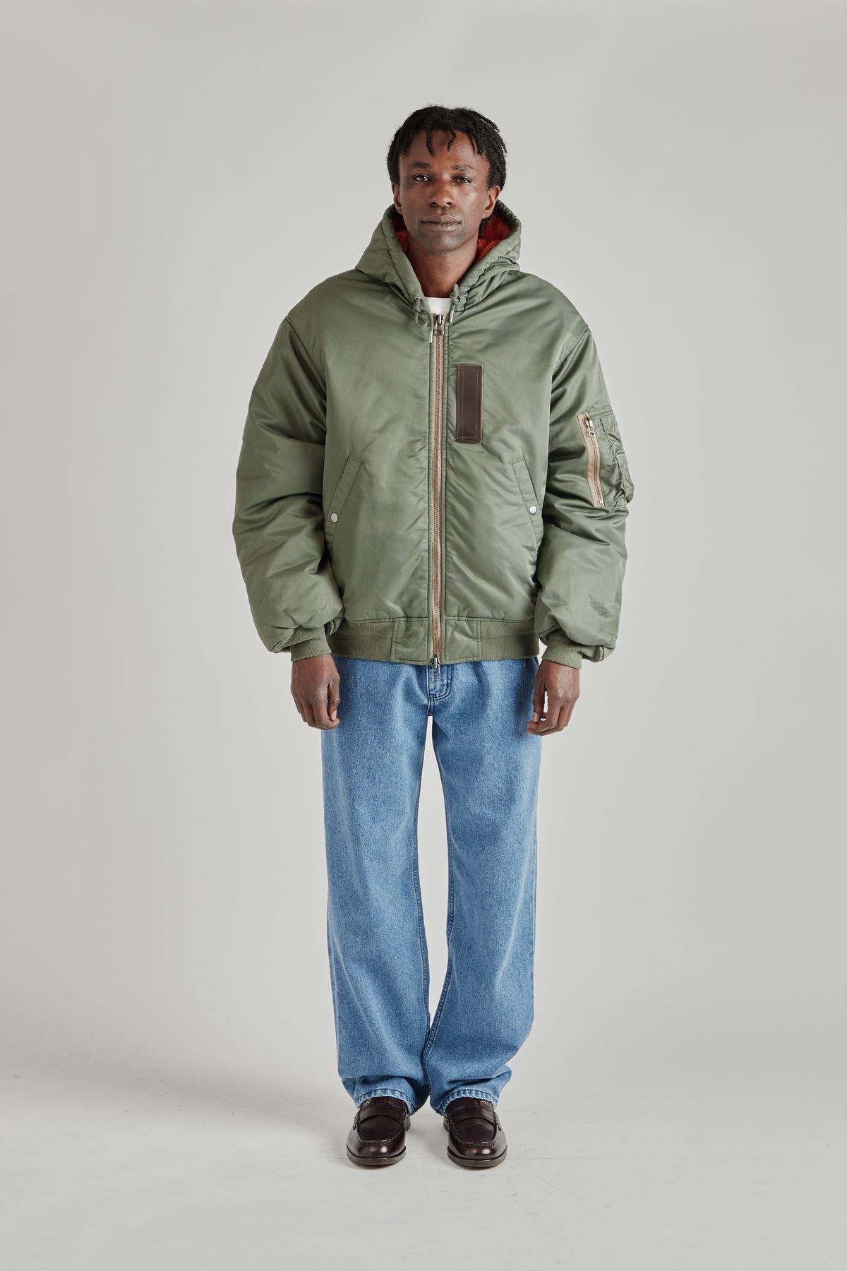Frizmworks FW26 ACTIVE MA-1 HOODED PARKA Olive0386