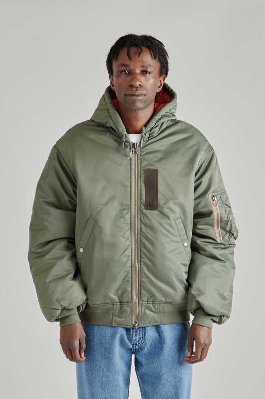 Active MA-1 Hooded Parka - Olive