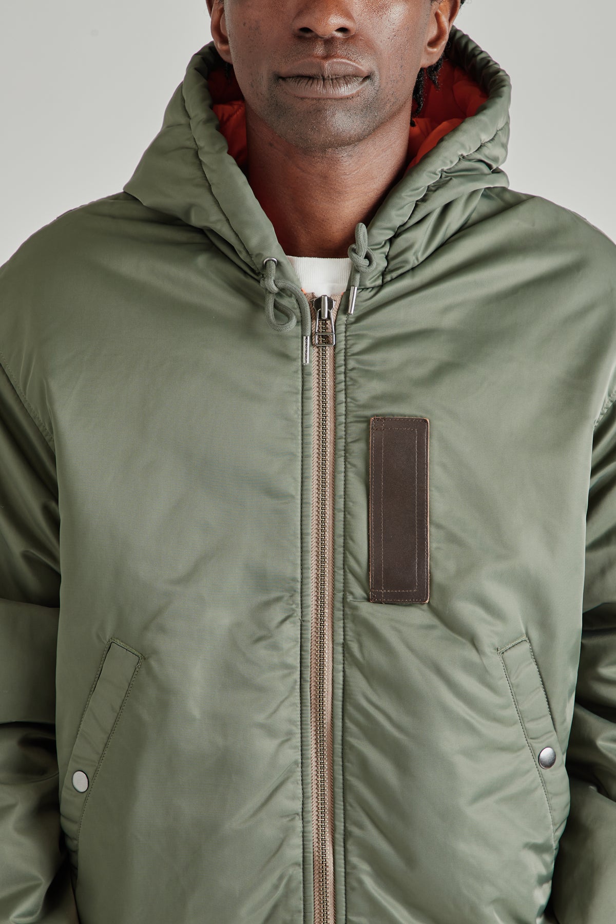 Frizmworks FW26 ACTIVE MA-1 HOODED PARKA Olive0399