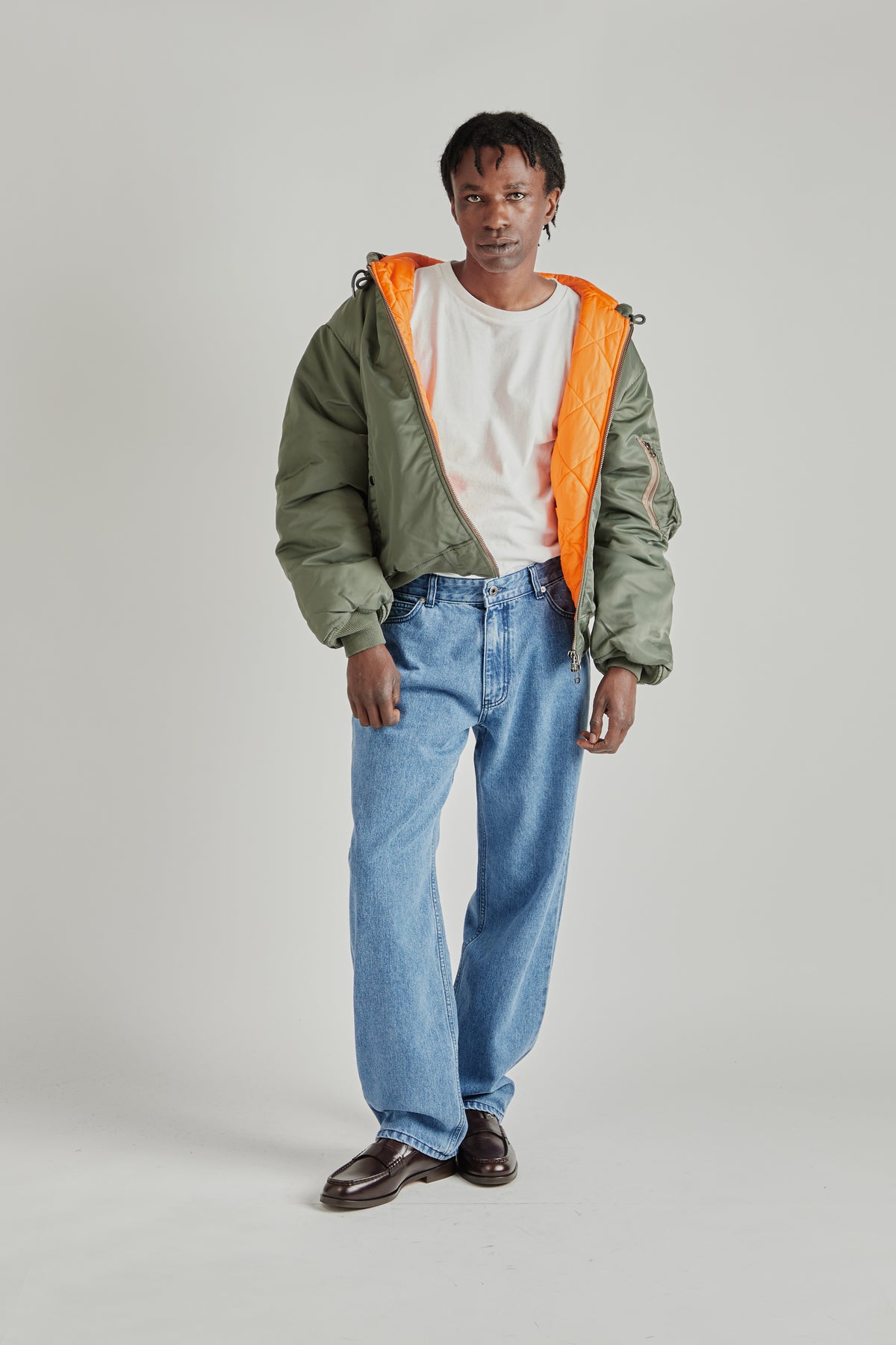 Frizmworks FW26 ACTIVE MA-1 HOODED PARKA Olive0411
