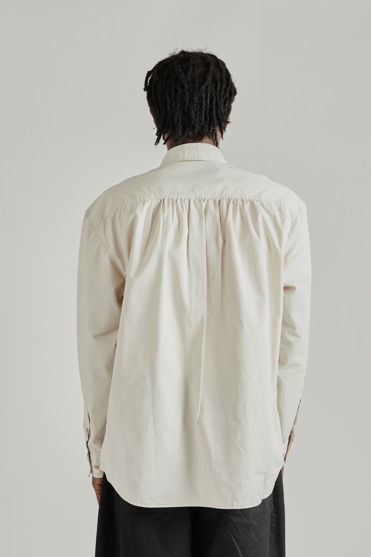 Chino Officer Shirt - Ivory