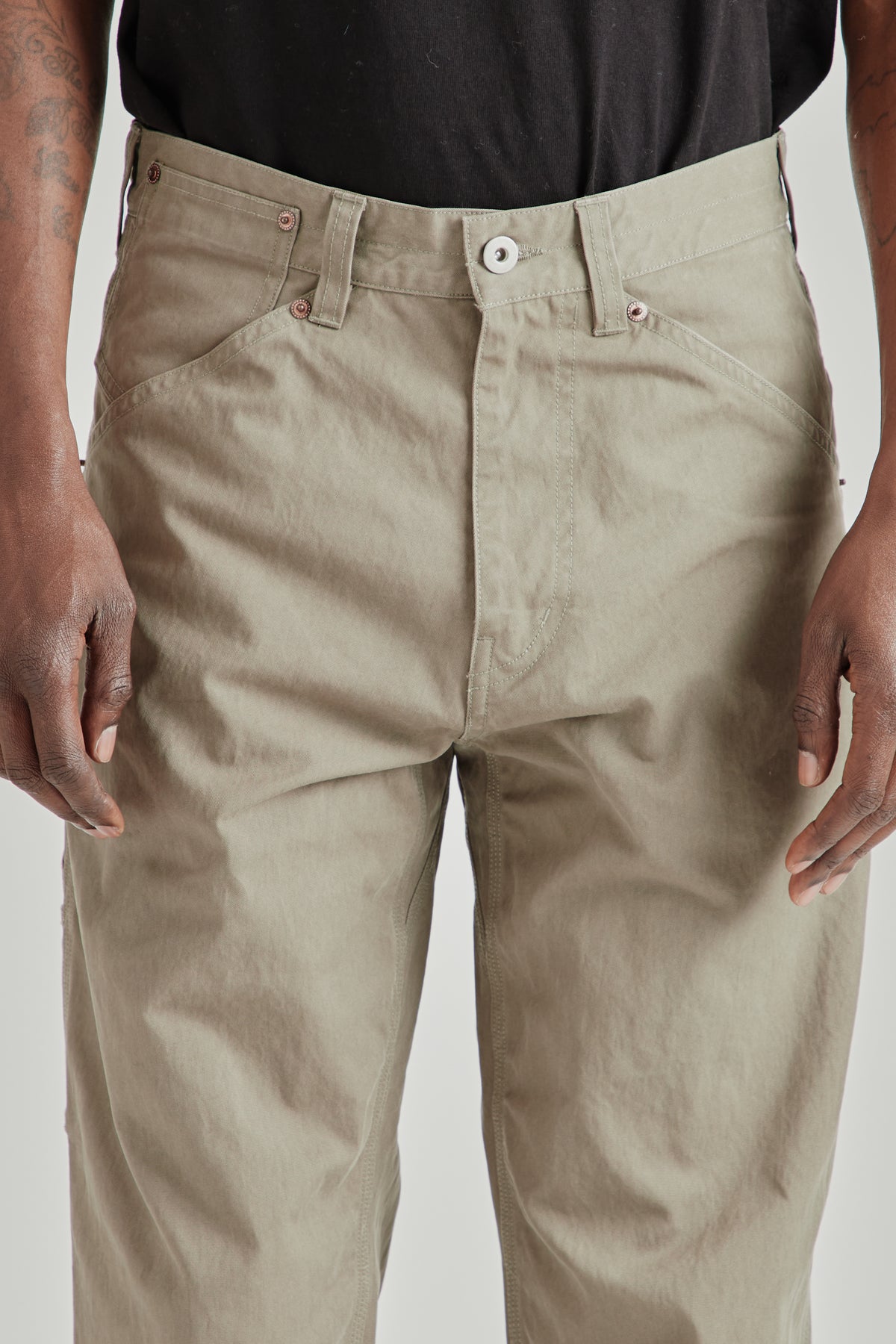 CN French Army M64 Pants - Olive Gray