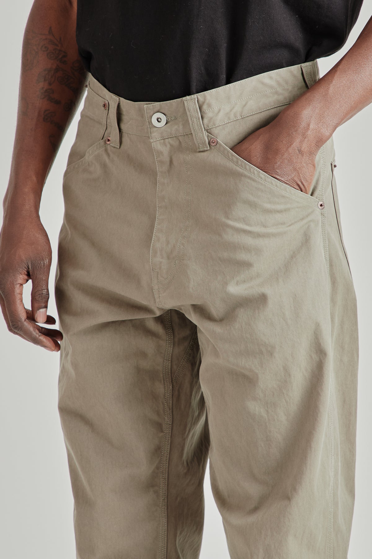 CN French Army M64 Pants - Olive Gray