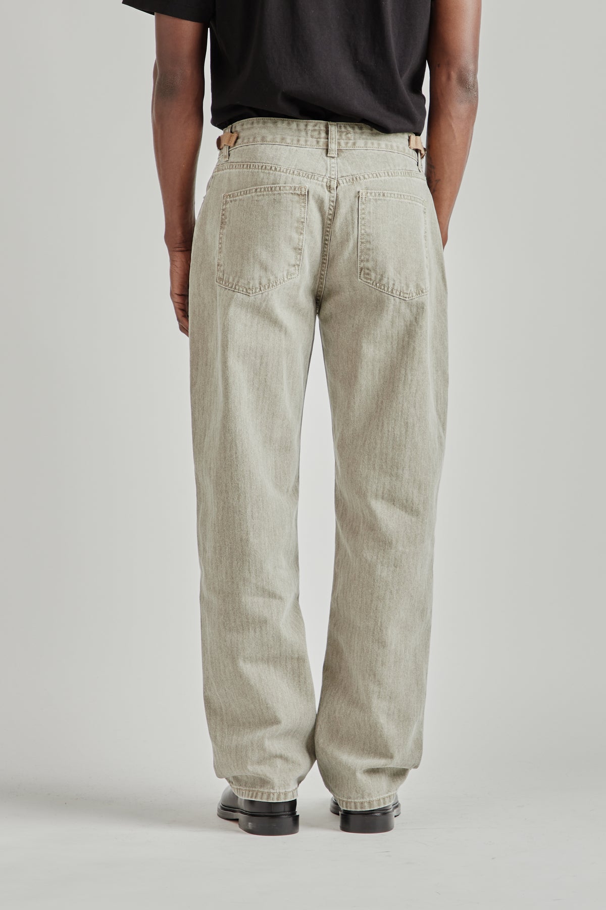 Field Adjuster Denim Pants - Brown