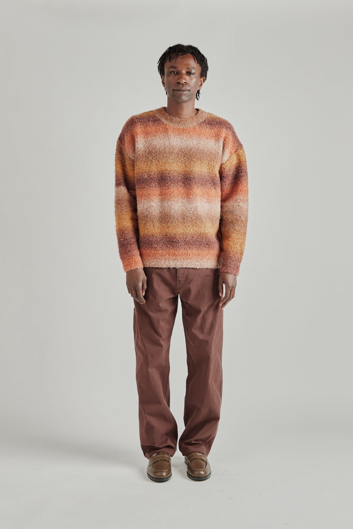 Gradation Boucle Knit - Sunset