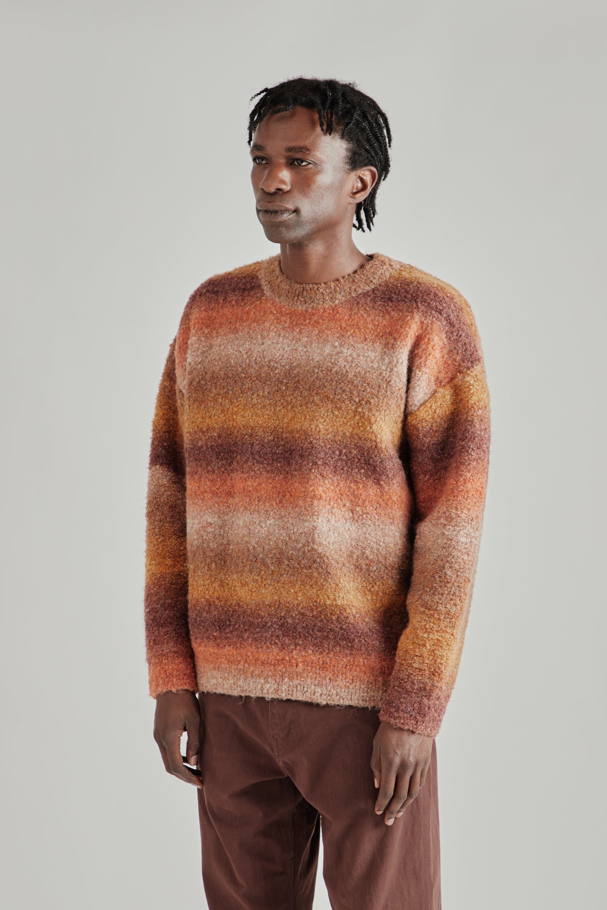 Gradation Boucle Knit - Sunset