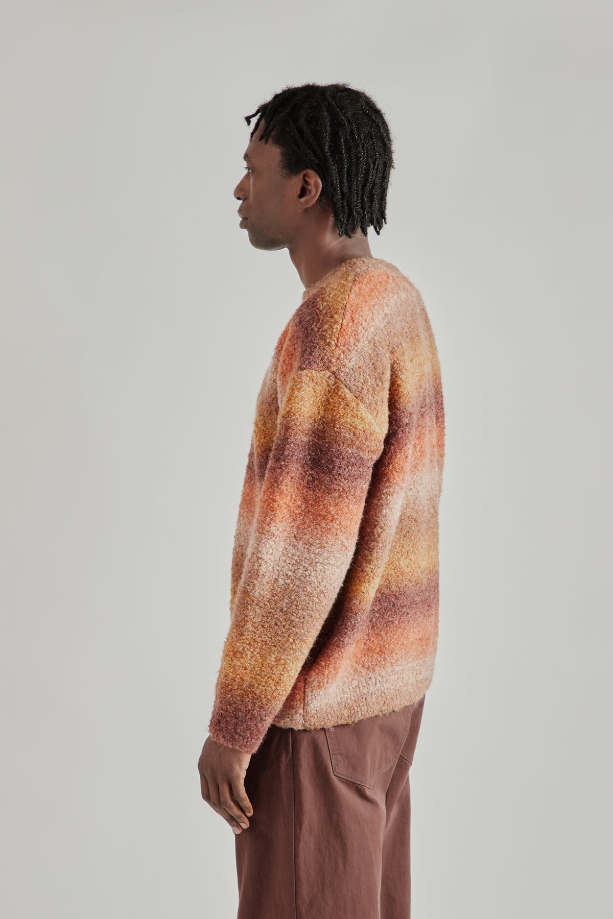 Gradation Boucle Knit - Sunset