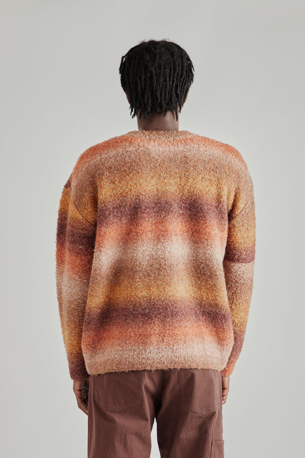 Gradation Boucle Knit - Sunset
