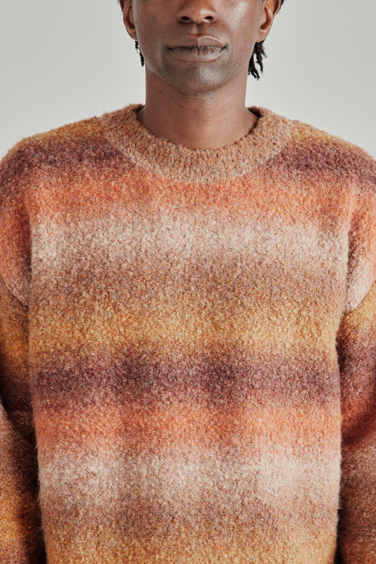 Gradation Boucle Knit - Sunset