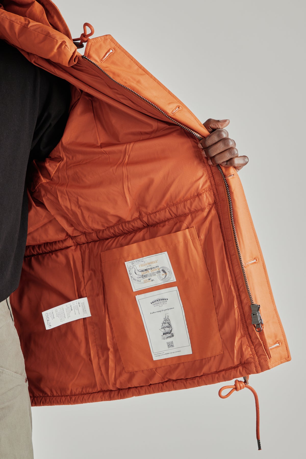 Karakoram Down Parka - Orange