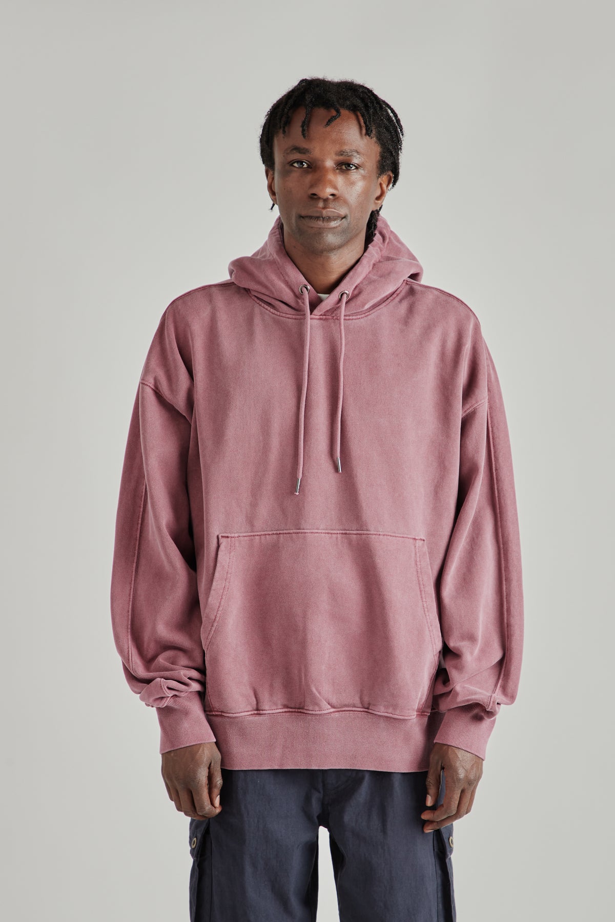 OG Pigment Dyeing Hoody - Burgundy