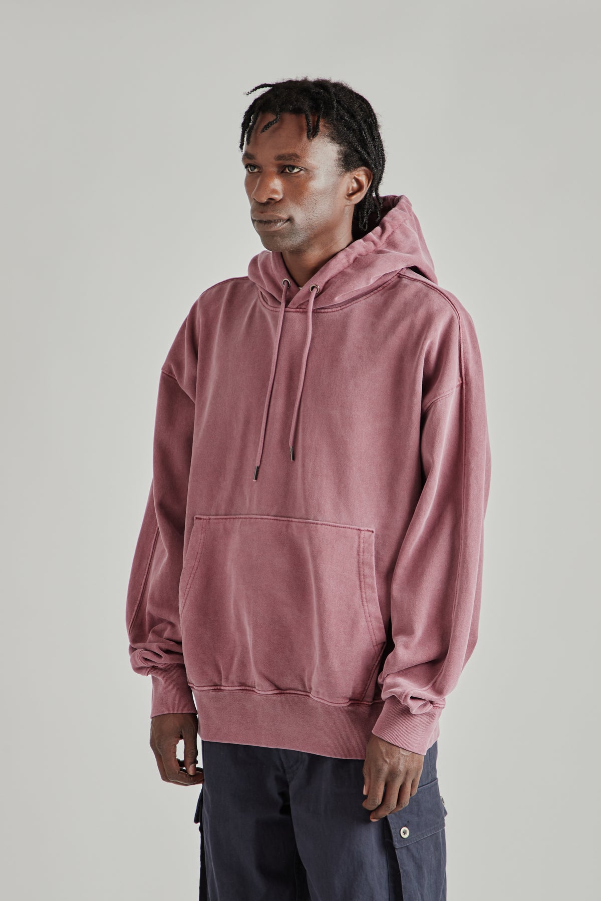 OG Pigment Dyeing Hoody - Burgundy