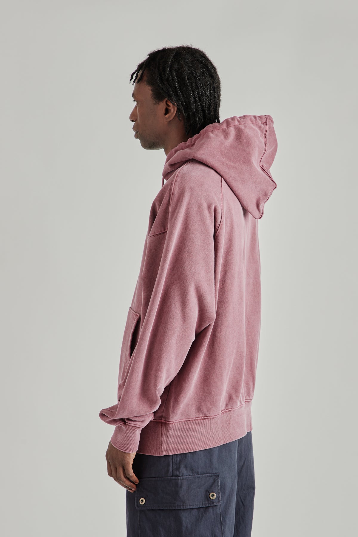 OG Pigment Dyeing Hoody - Burgundy
