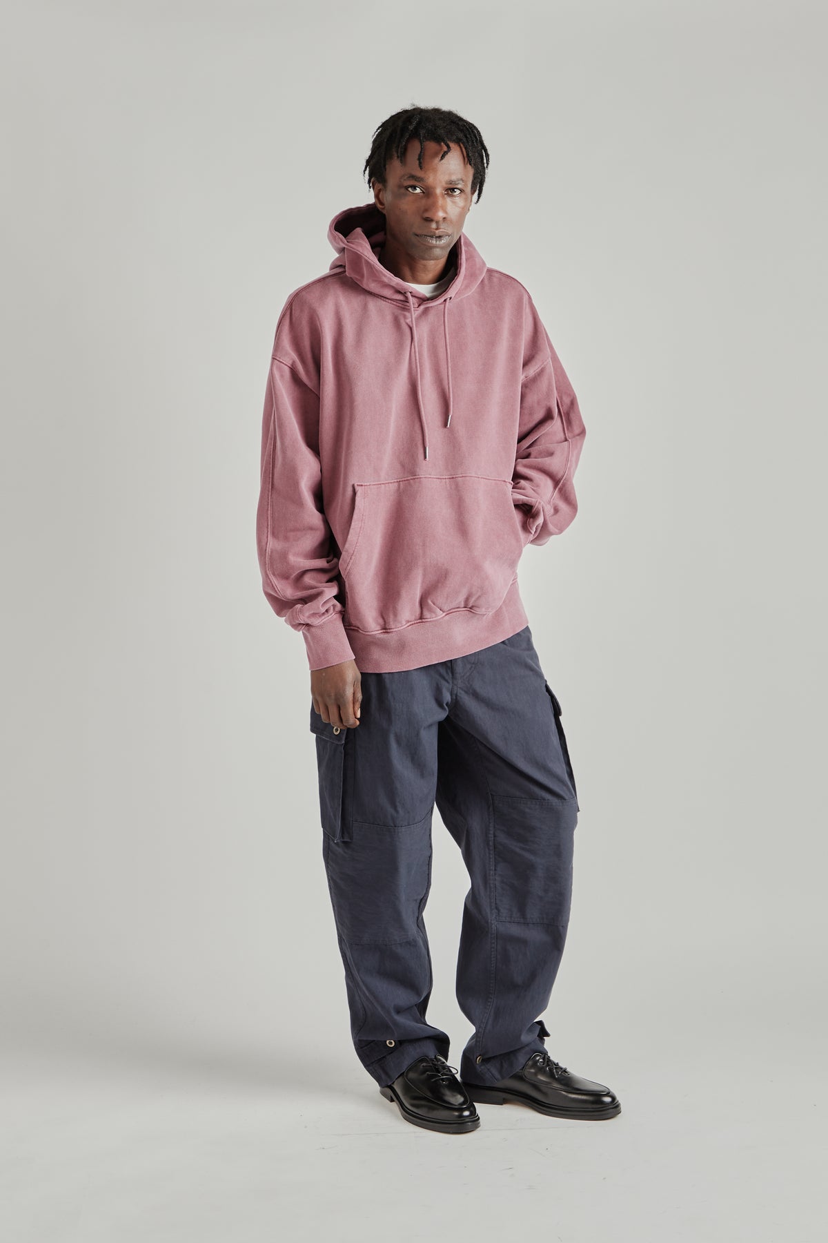 OG Pigment Dyeing Hoody - Burgundy