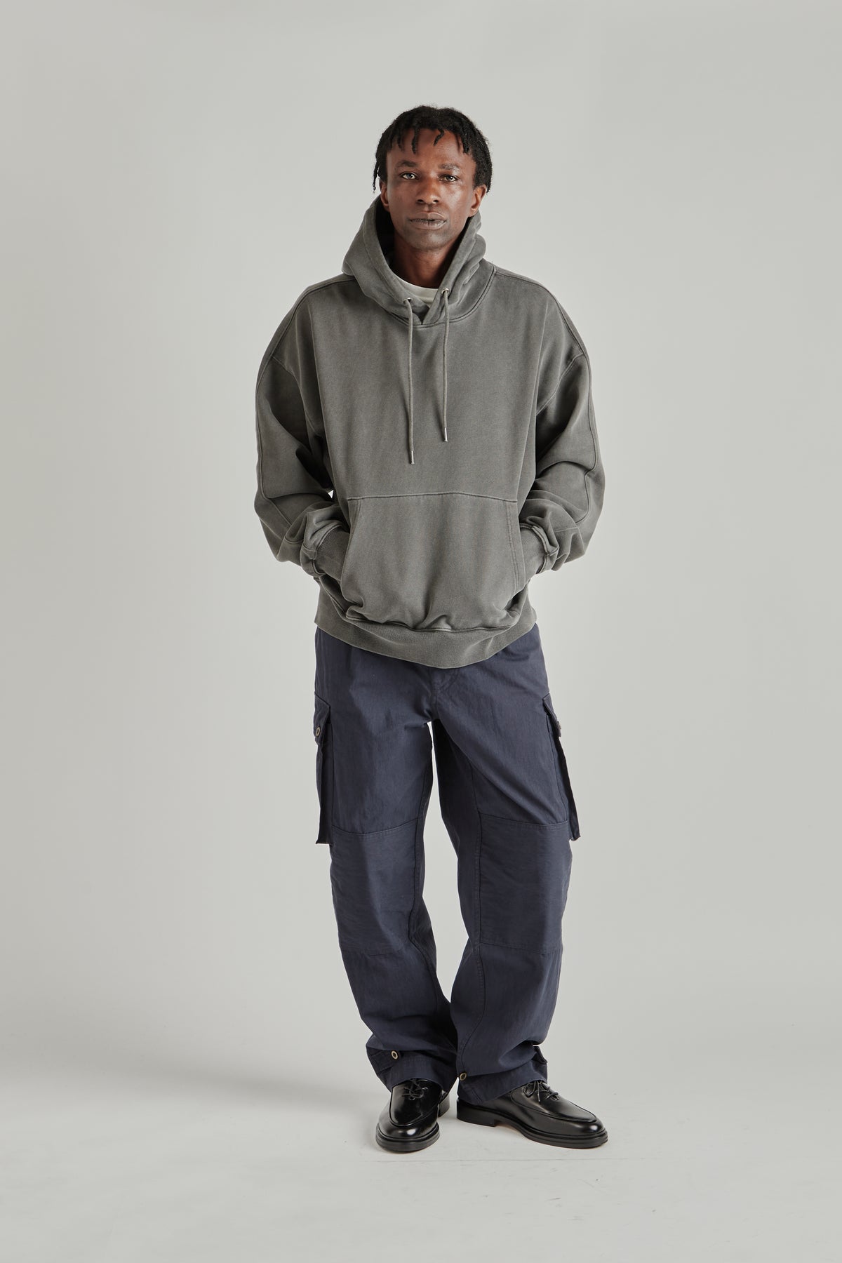 Frizmworks FW26 OG PIGMENT DYEING HOODY Charcoal0004
