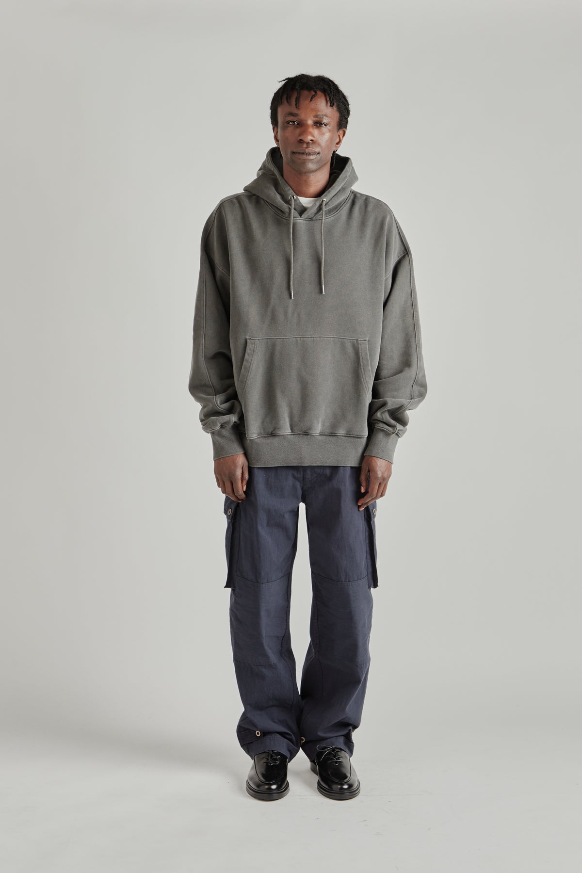 Frizmworks FW26 OG PIGMENT DYEING HOODY Charcoal0108