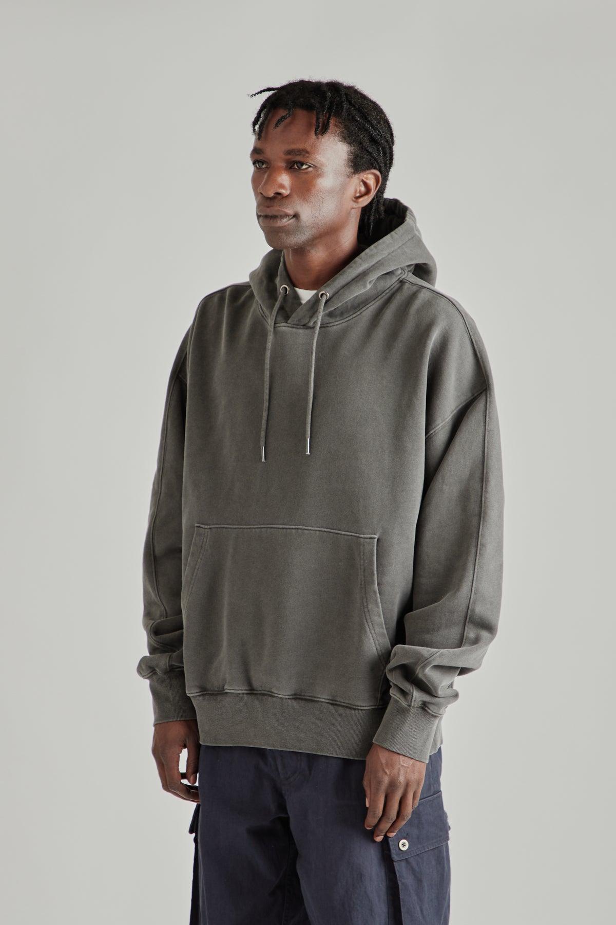 Frizmworks FW26 OG PIGMENT DYEING HOODY Charcoal0113