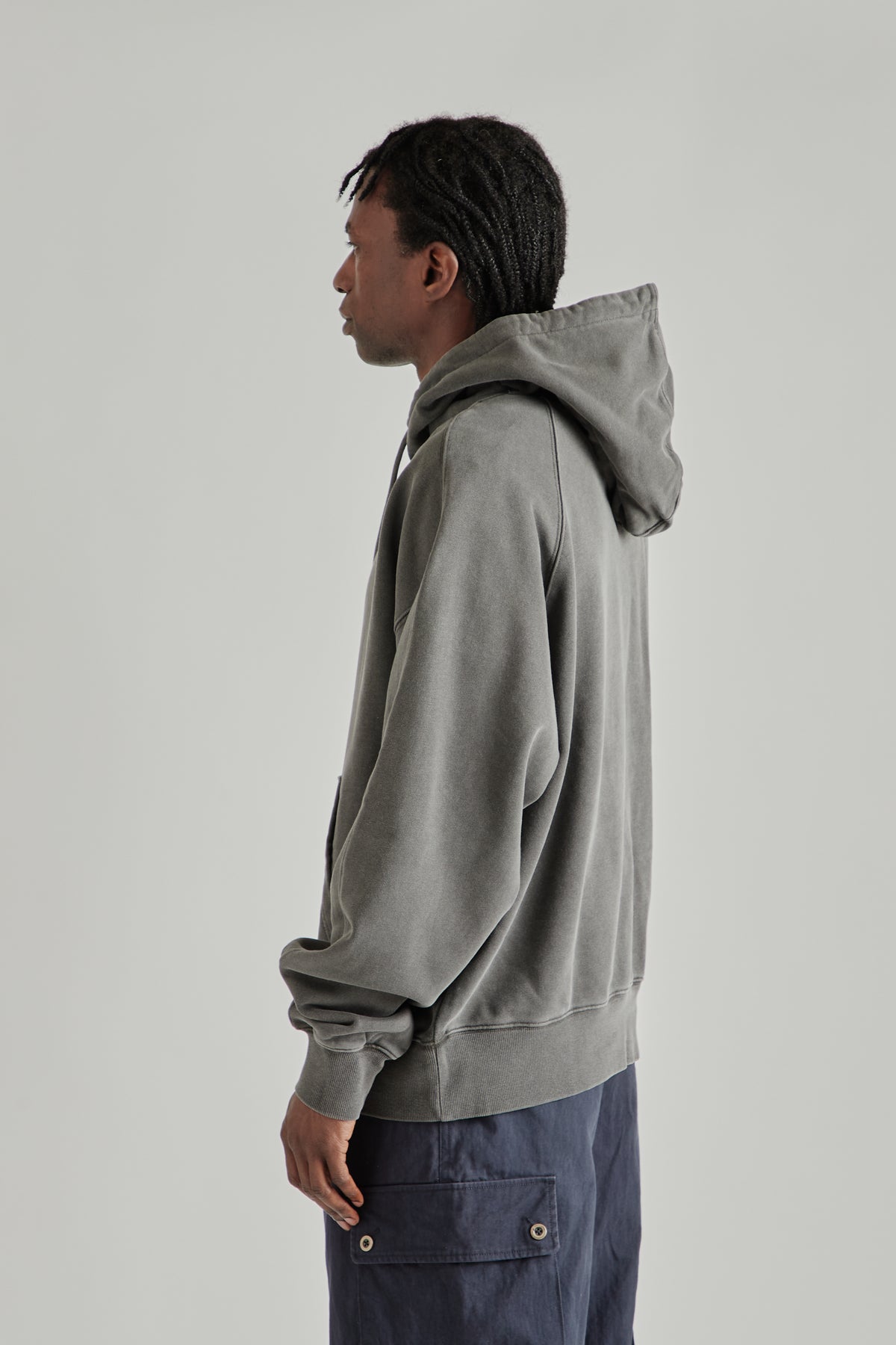Frizmworks FW26 OG PIGMENT DYEING HOODY Charcoal0117