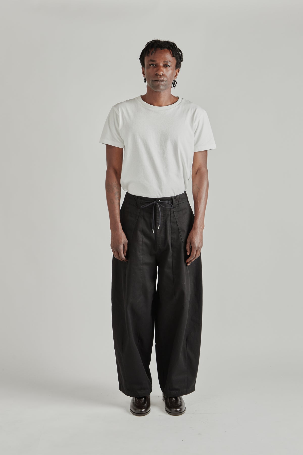 Frizmworks FW26 TWILL BALLOON PANTS Black1022