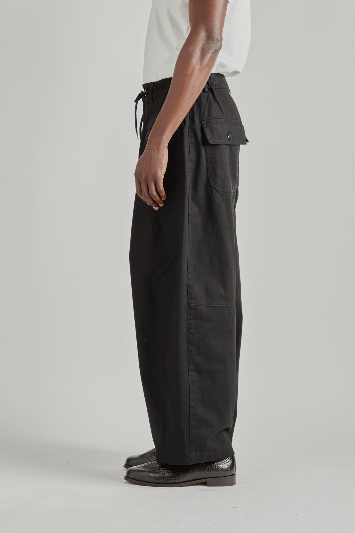 Frizmworks FW26 TWILL BALLOON PANTS Black1026