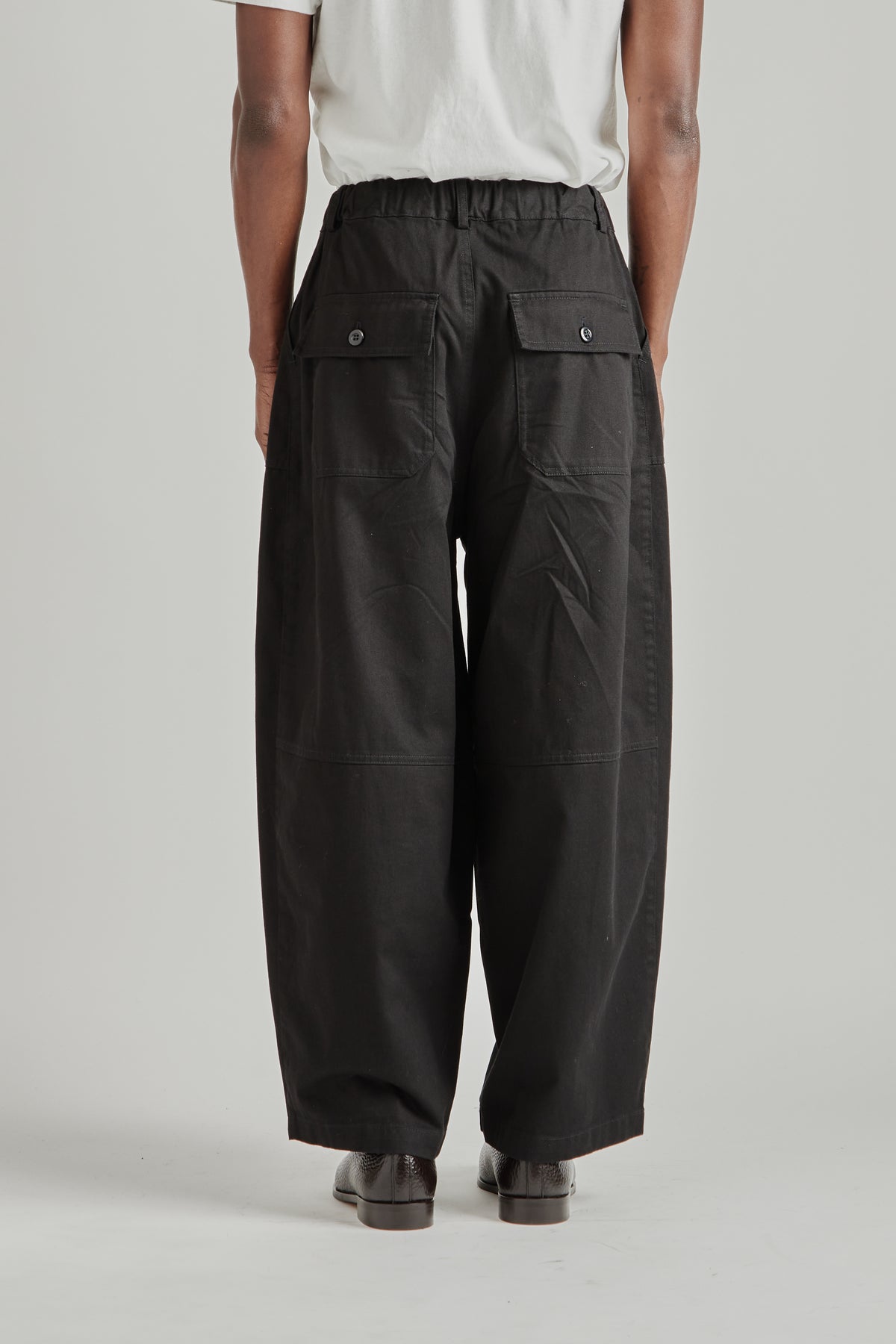 Frizmworks FW26 TWILL BALLOON PANTS Black1029