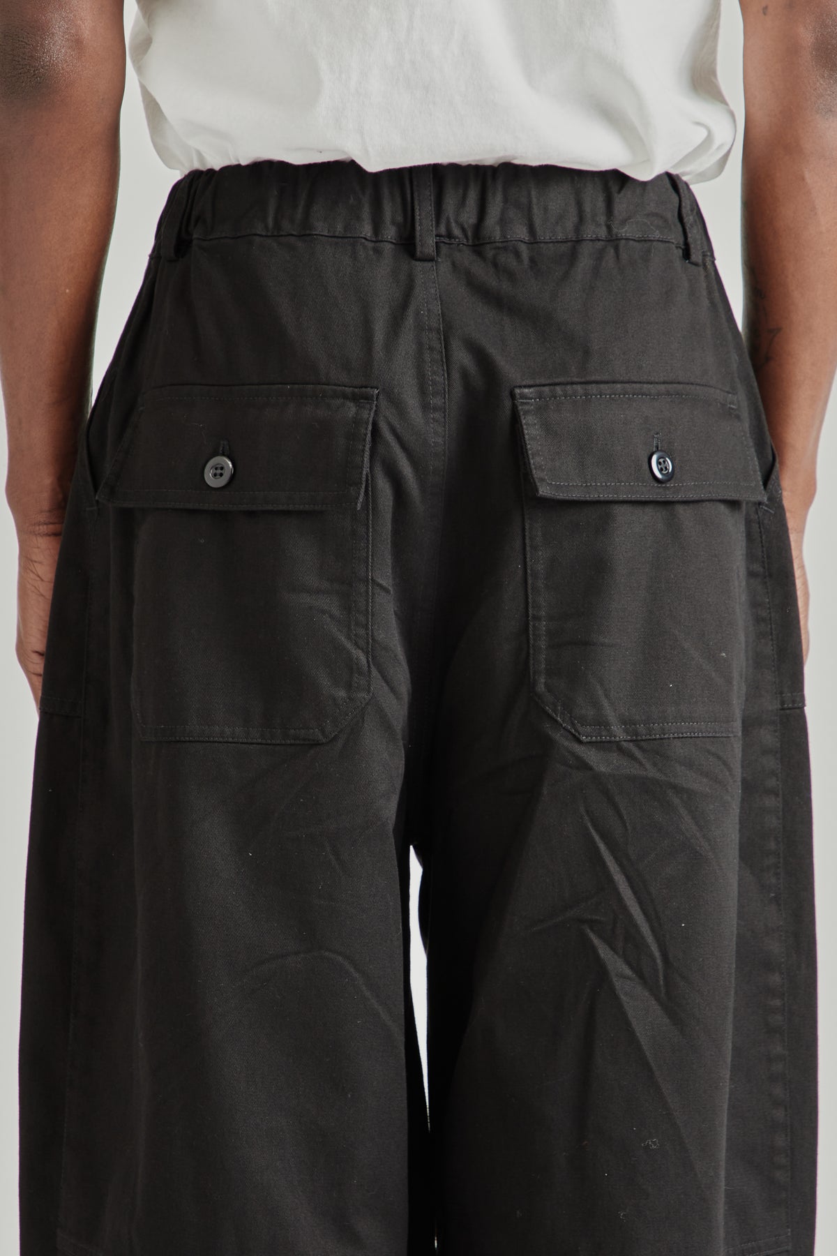 Frizmworks FW26 TWILL BALLOON PANTS Black1031